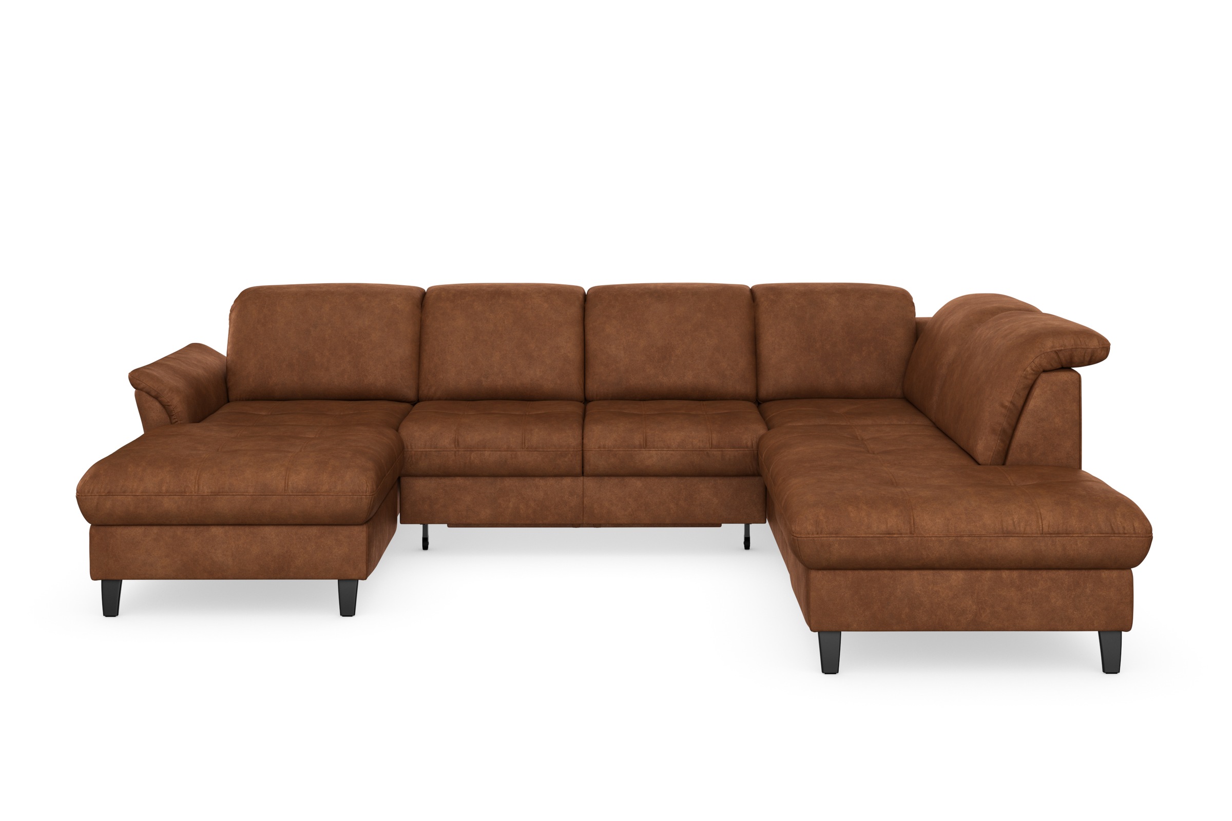 sit&more Wohnlandschaft »Maggiore U-Form«, wahlweise mit Kopfteilverstellung, Bettfunktion und Stauraum
