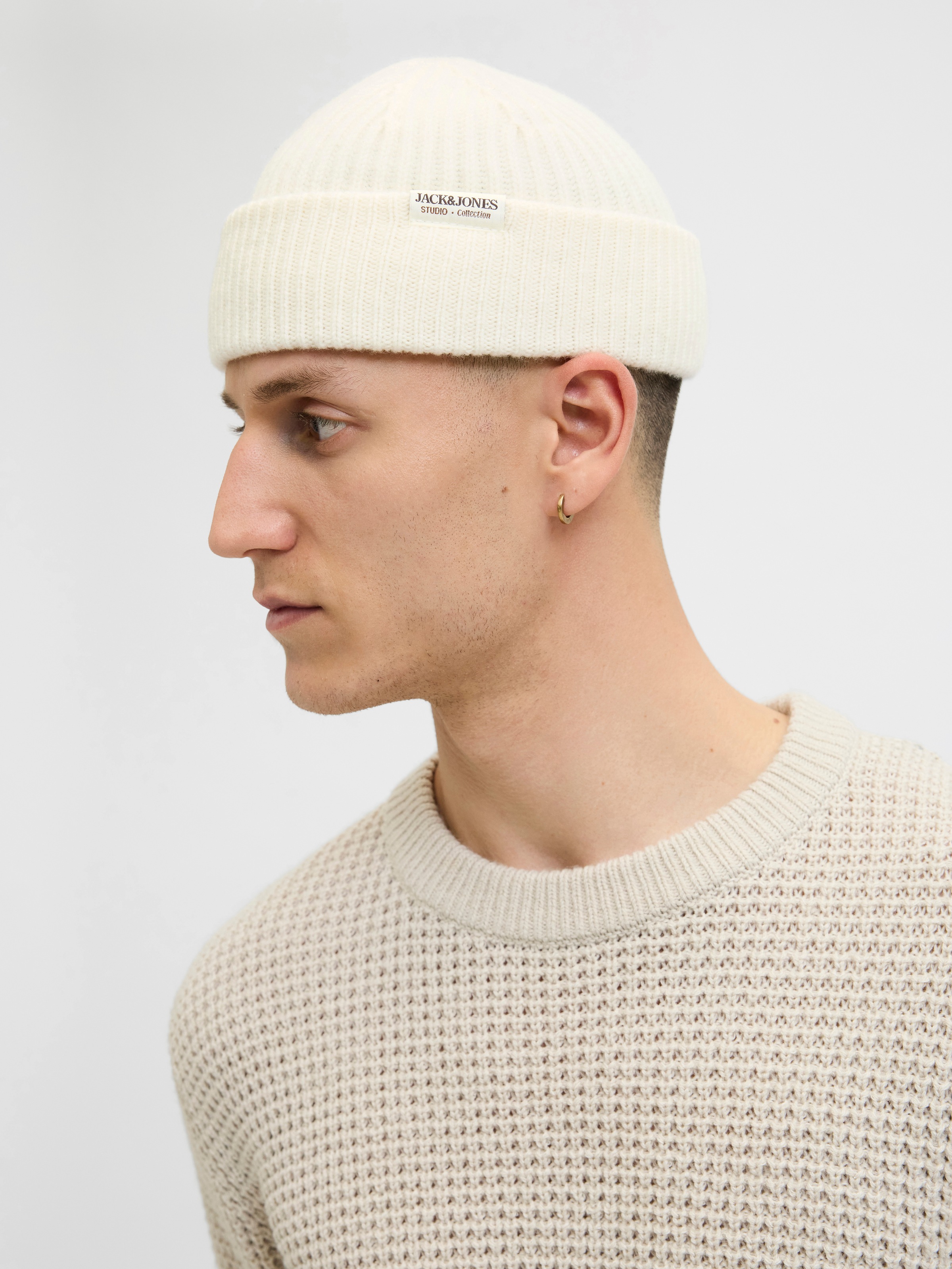 Jack & Jones Beanie "JACPREM WOOL BEANIE NOOS" günstig online kaufen