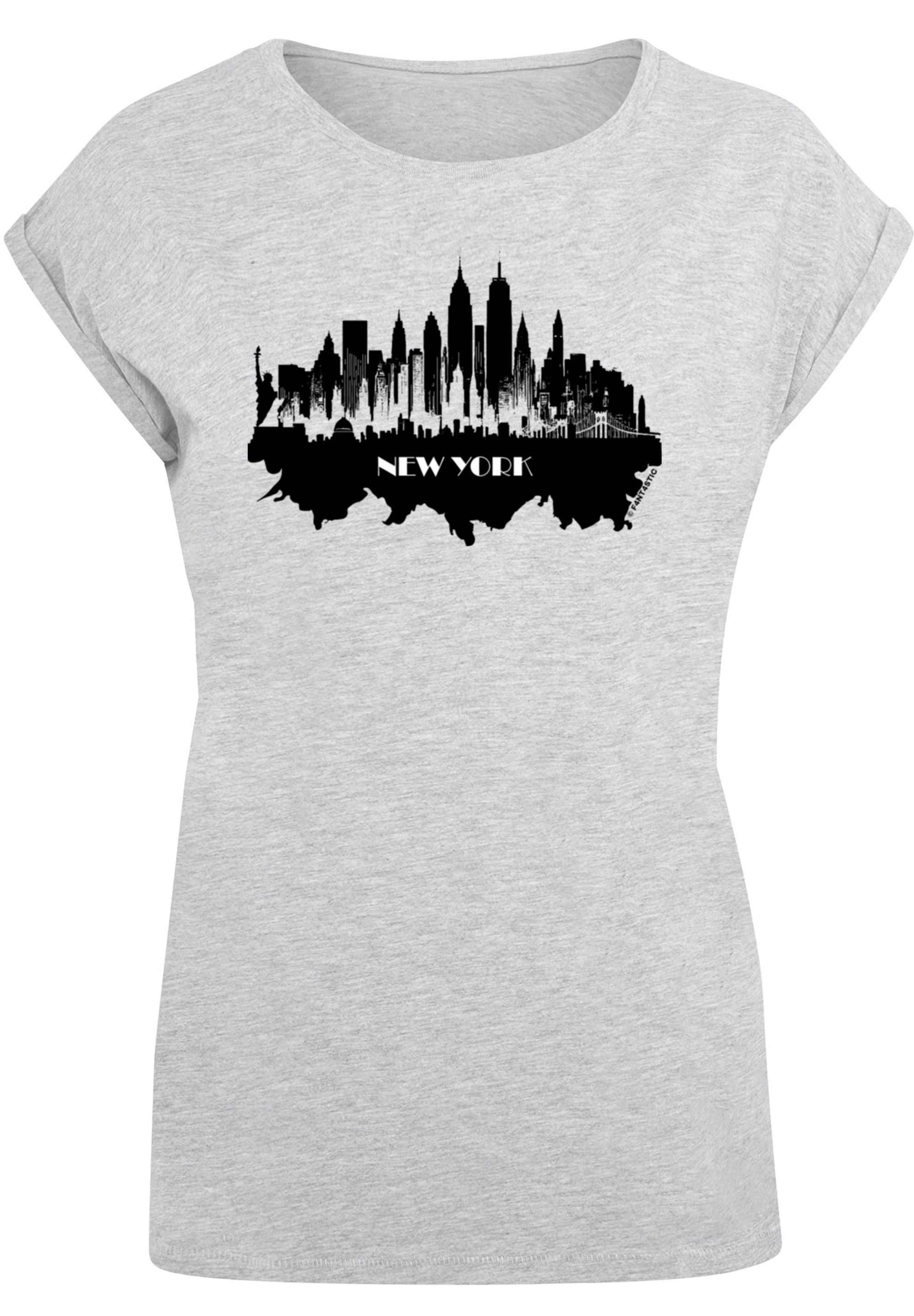 F4NT4STIC T-Shirt »Cities Collection - New York skyline«, Print