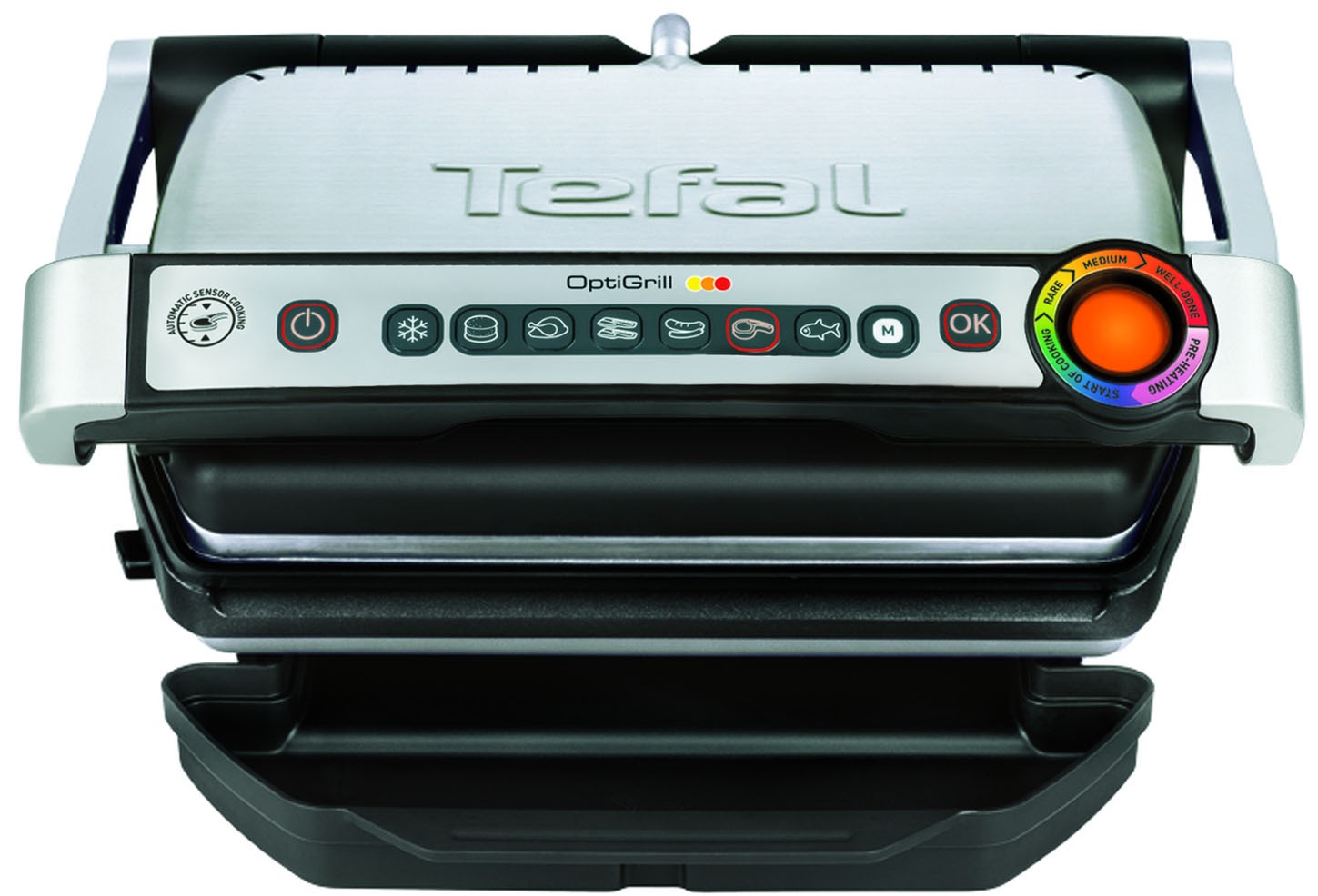 Tefal Kontaktgrill "OptiGrill, 6 automatische Programme, ein manuelles Prog günstig online kaufen