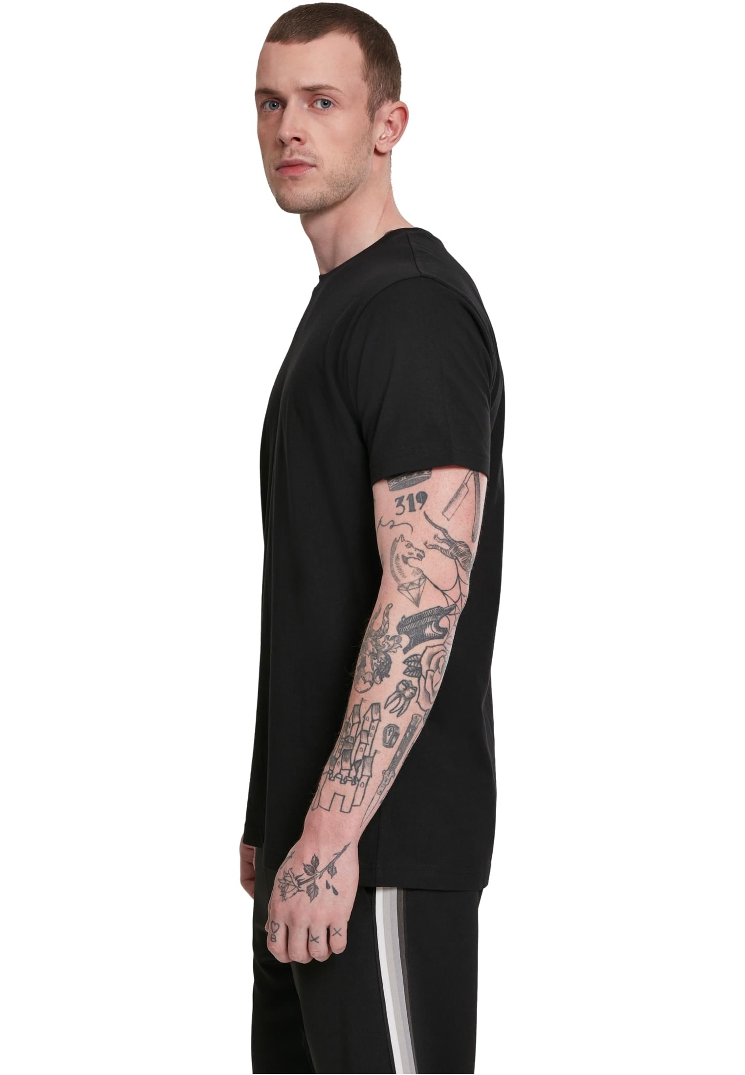 URBAN CLASSICS T-Shirt »Urban Classics Herren Basic Tee 3-Pack«, (1 tlg.)