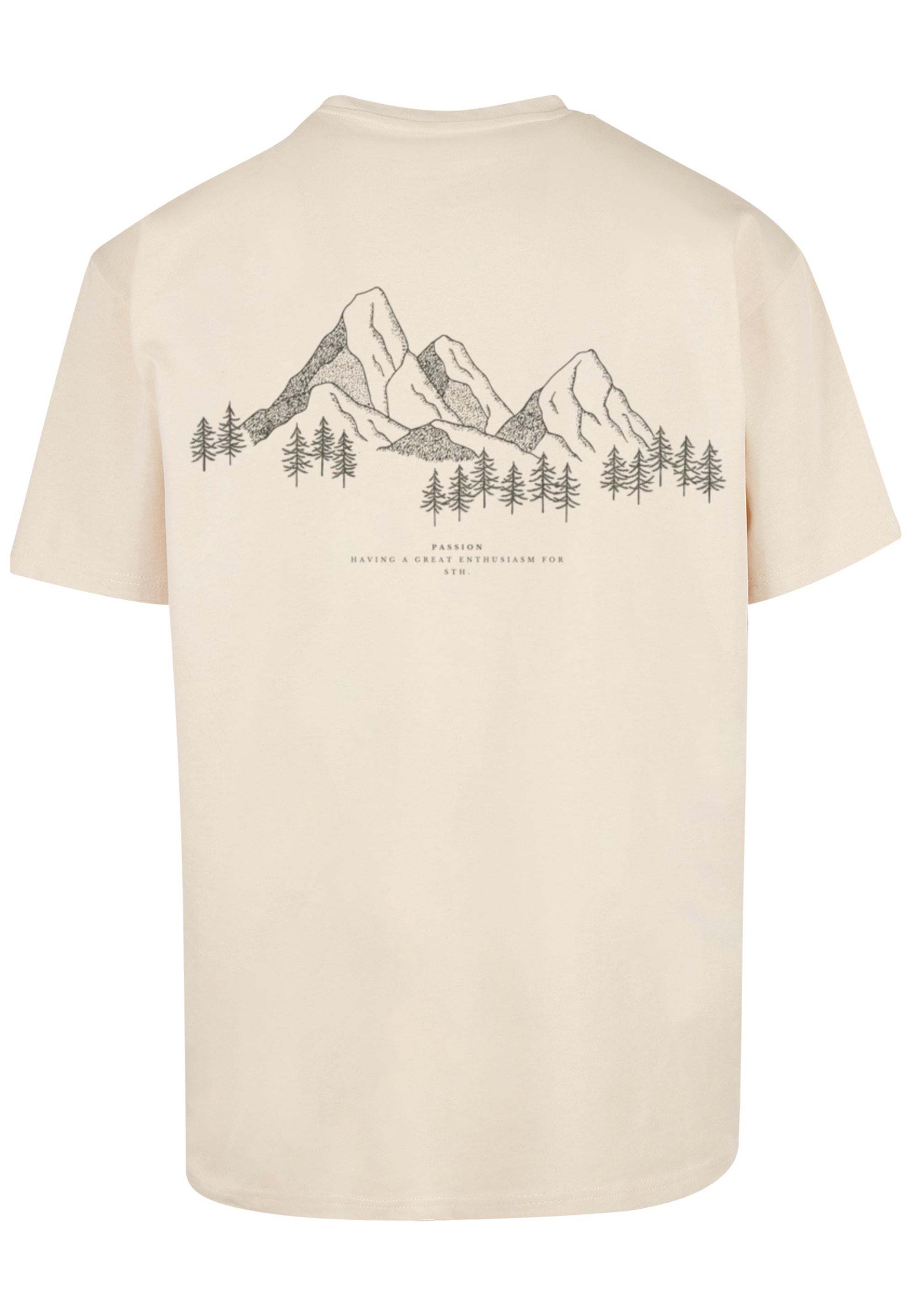 F4NT4STIC T-Shirt »Mountain Berge Urlaub Winter Schnee Ski« Print