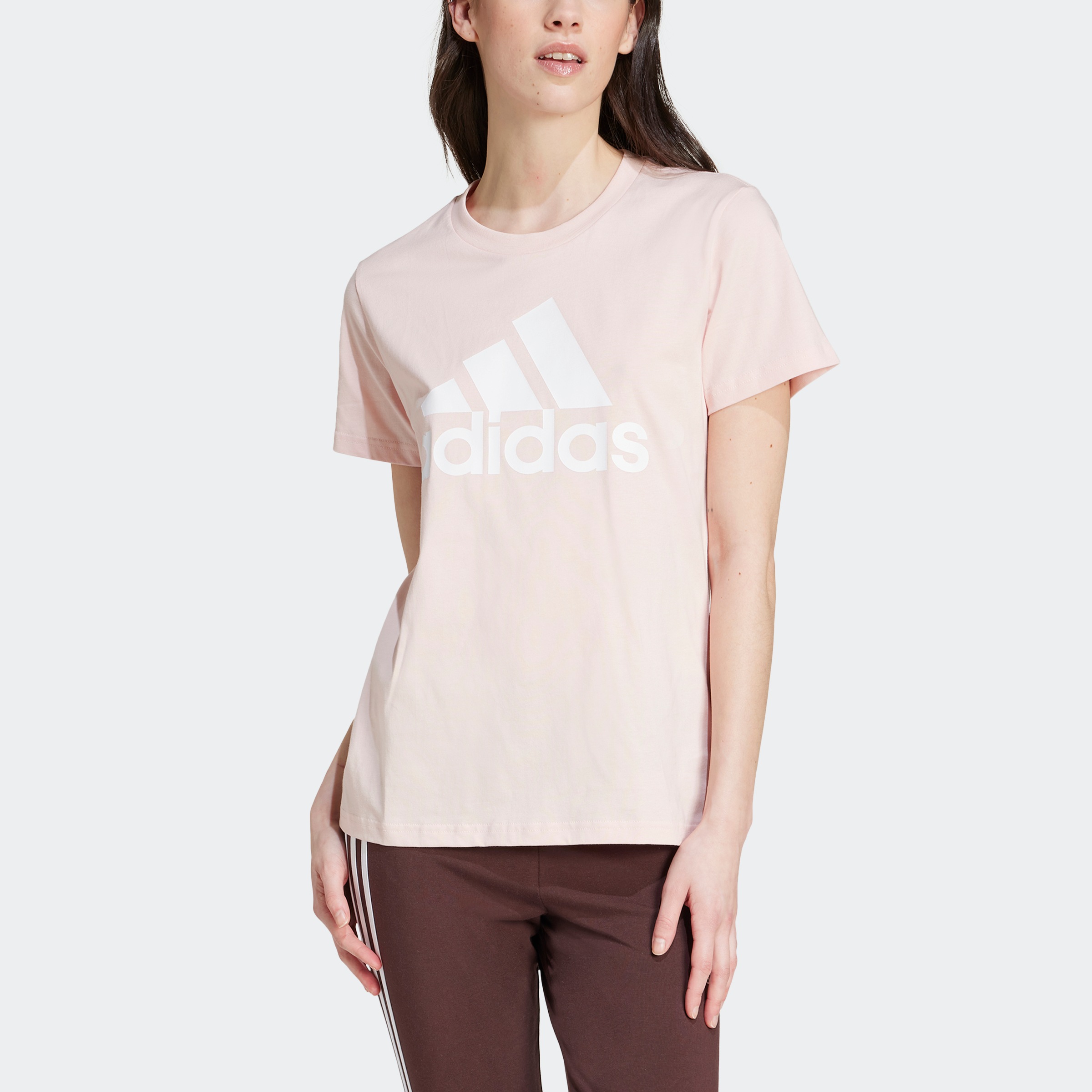 adidas Sportswear T-Shirt "LOUNGEWEAR ESSENTIALS LOGO" günstig online kaufen