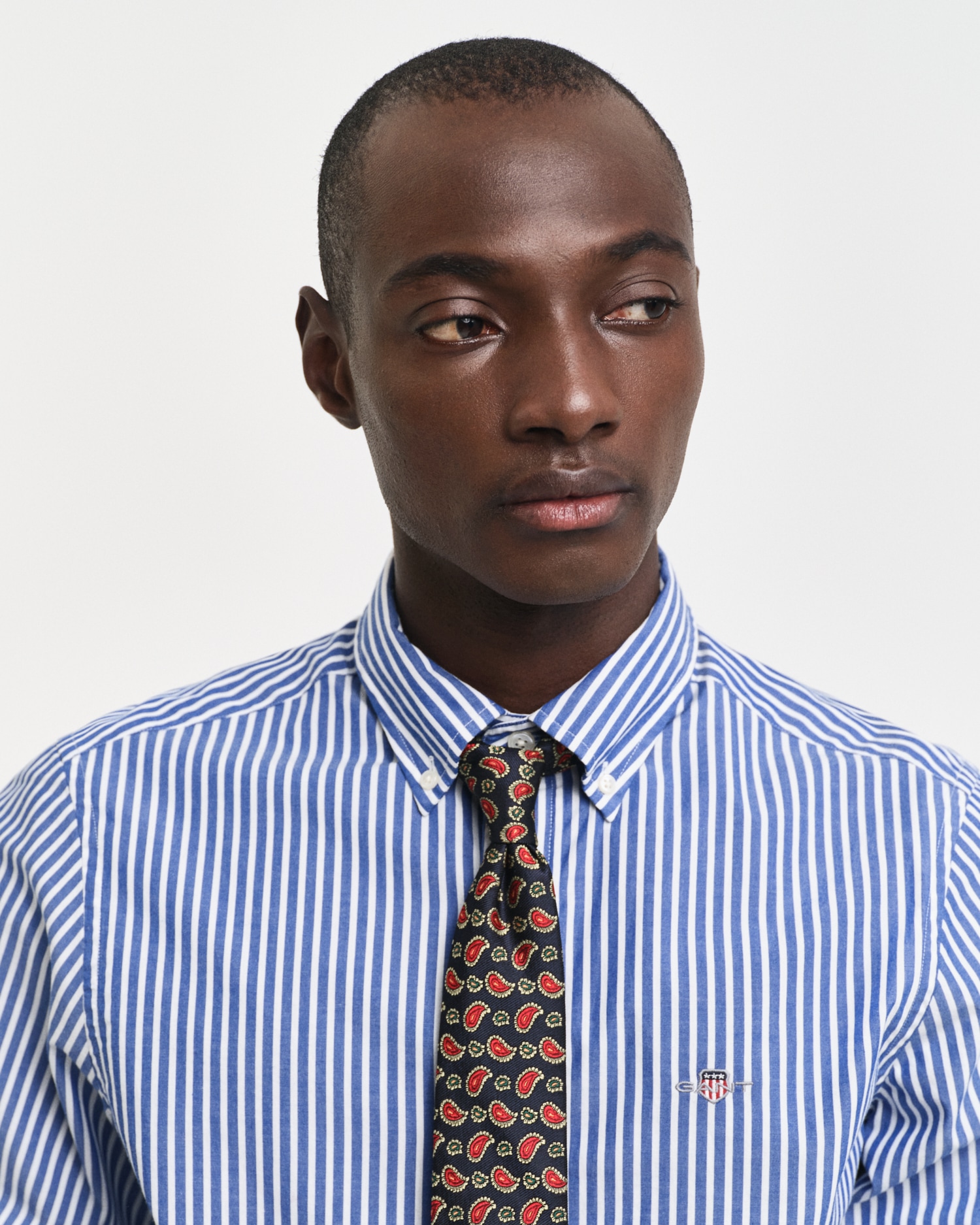 Gant Langarmhemd »SLIM POPLIN STRIPE SHIRT«