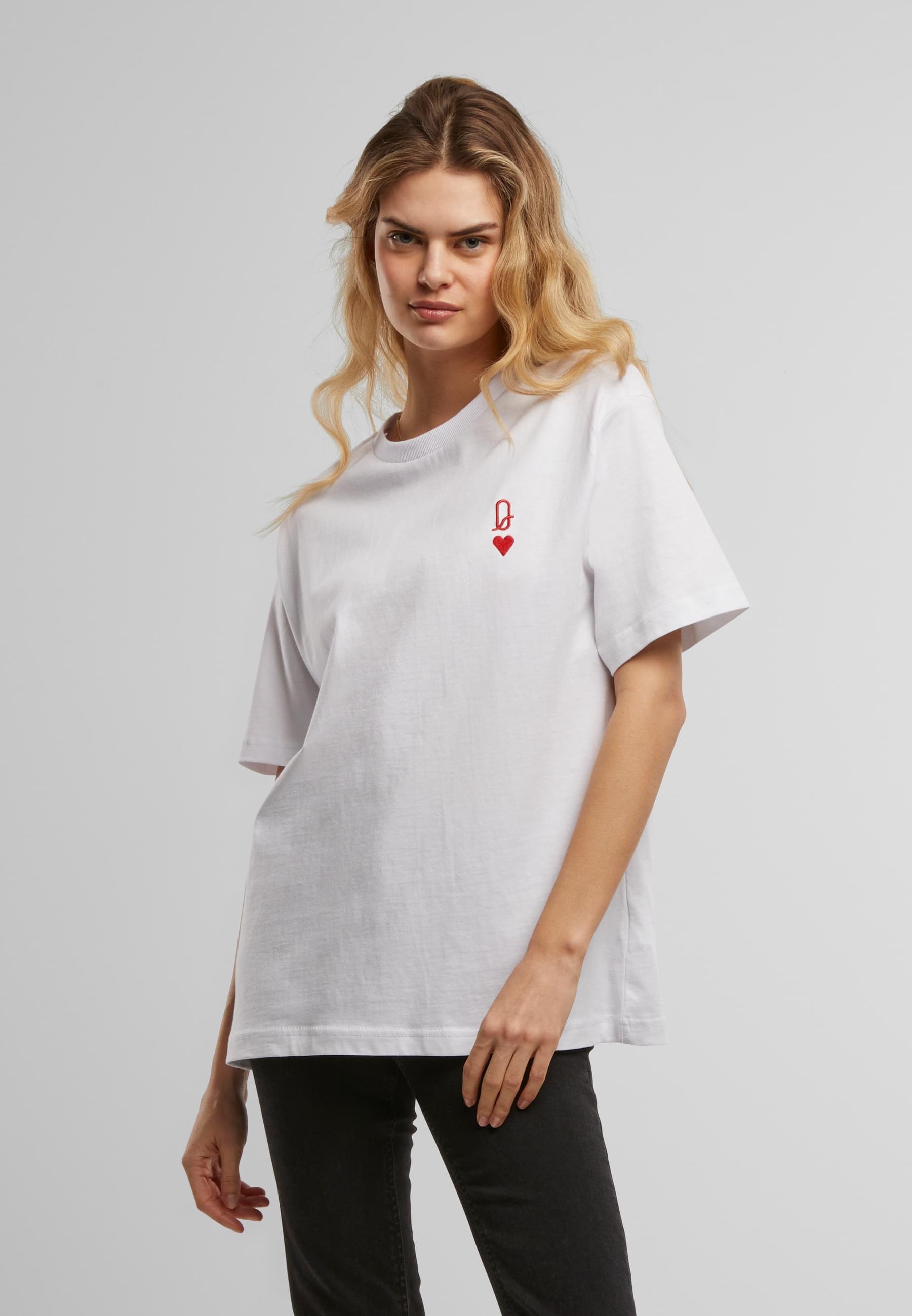 Thumbnail - Miss Tee T-Shirt "Miss Tee Queen Card EMB Tee" 1 Stk.