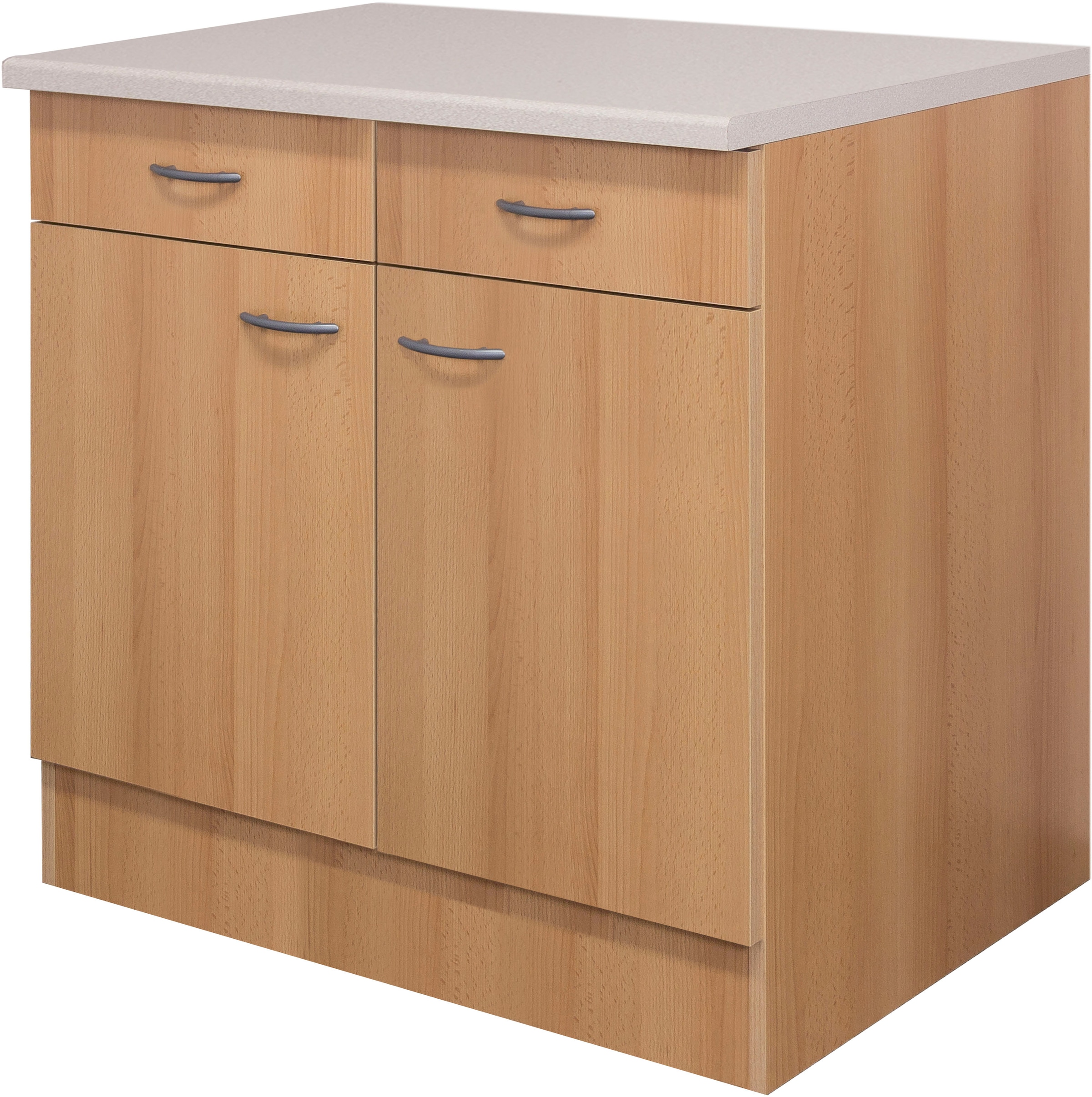 Flex-Well Unterschrank "Nano", (B x H x T) 100 x 85/86 x 60 cm, für viel Stauraum