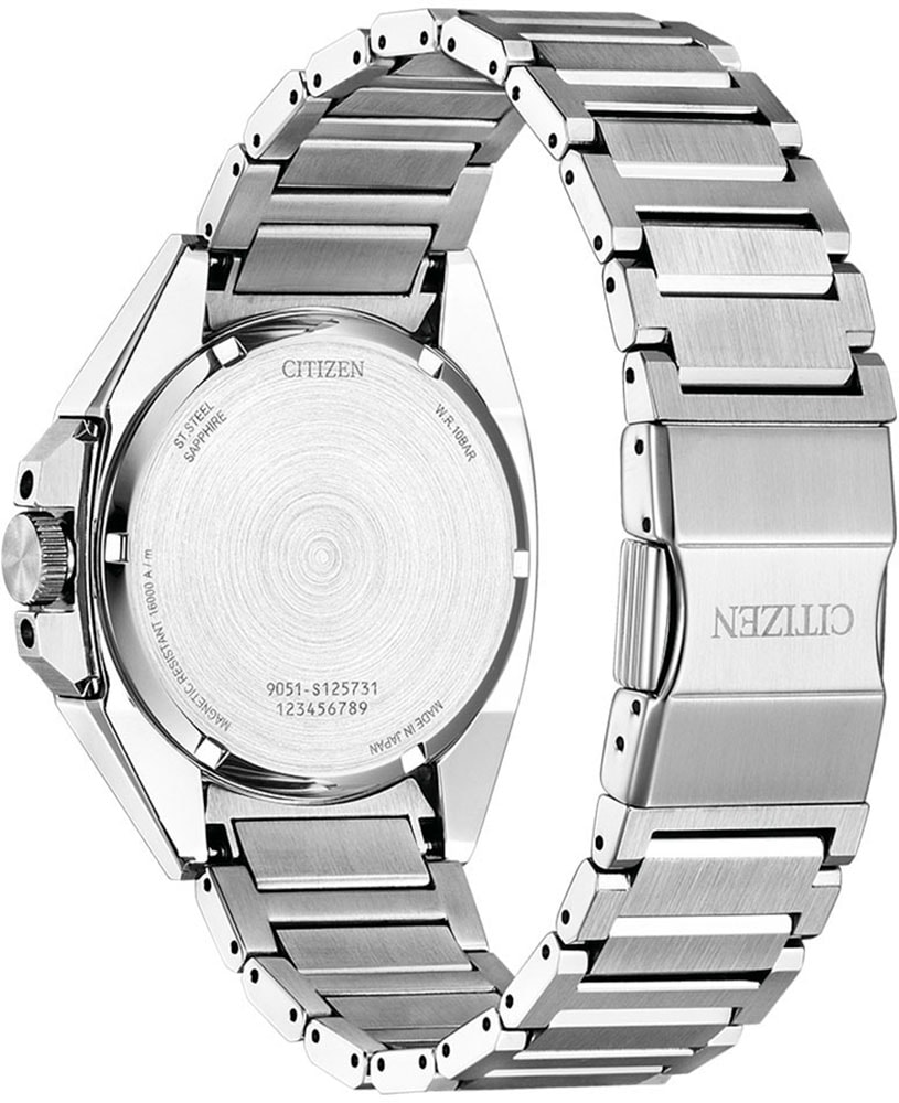 Citizen Automatikuhr »Series 8«, Armbanduhr, Herrenuhr, Damenuhr, Saphirglas, Edelstahlarmband