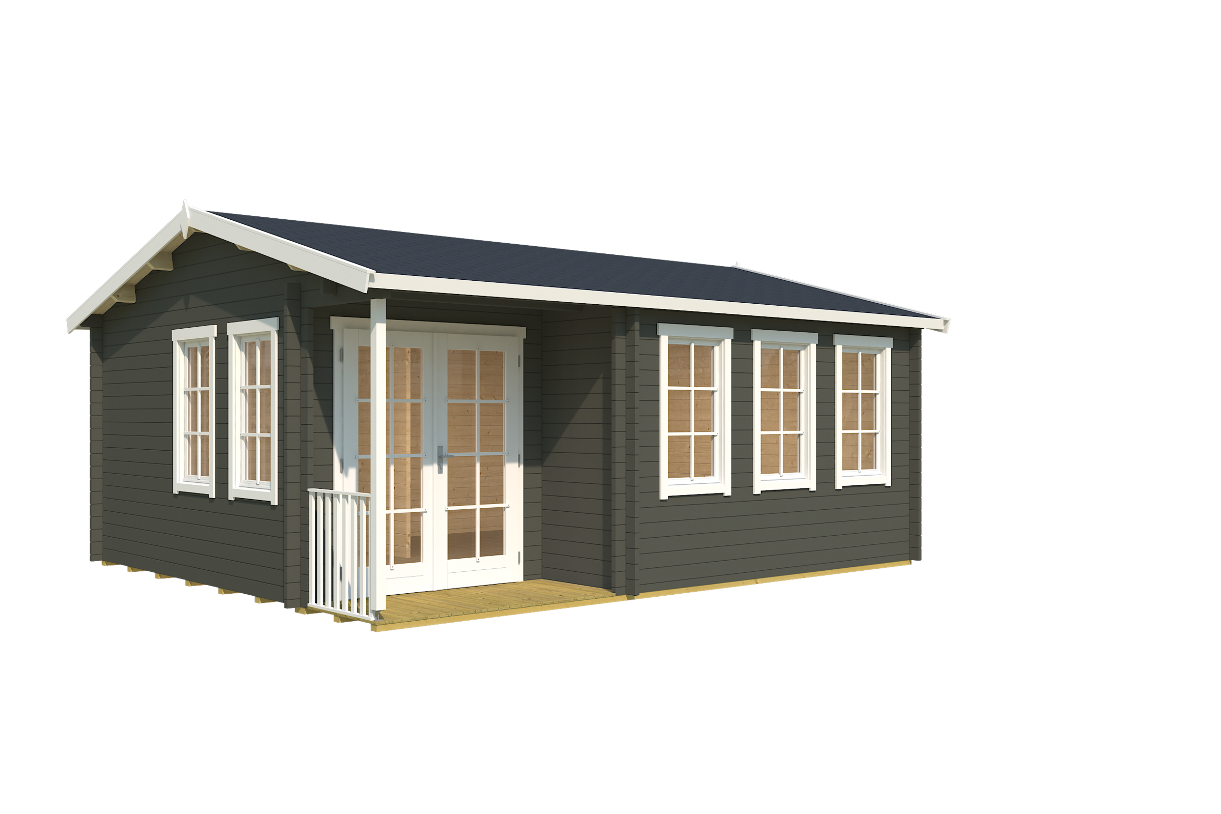 Nordic Holz Gartenhaus "SRI LANKA SET" günstig online kaufen