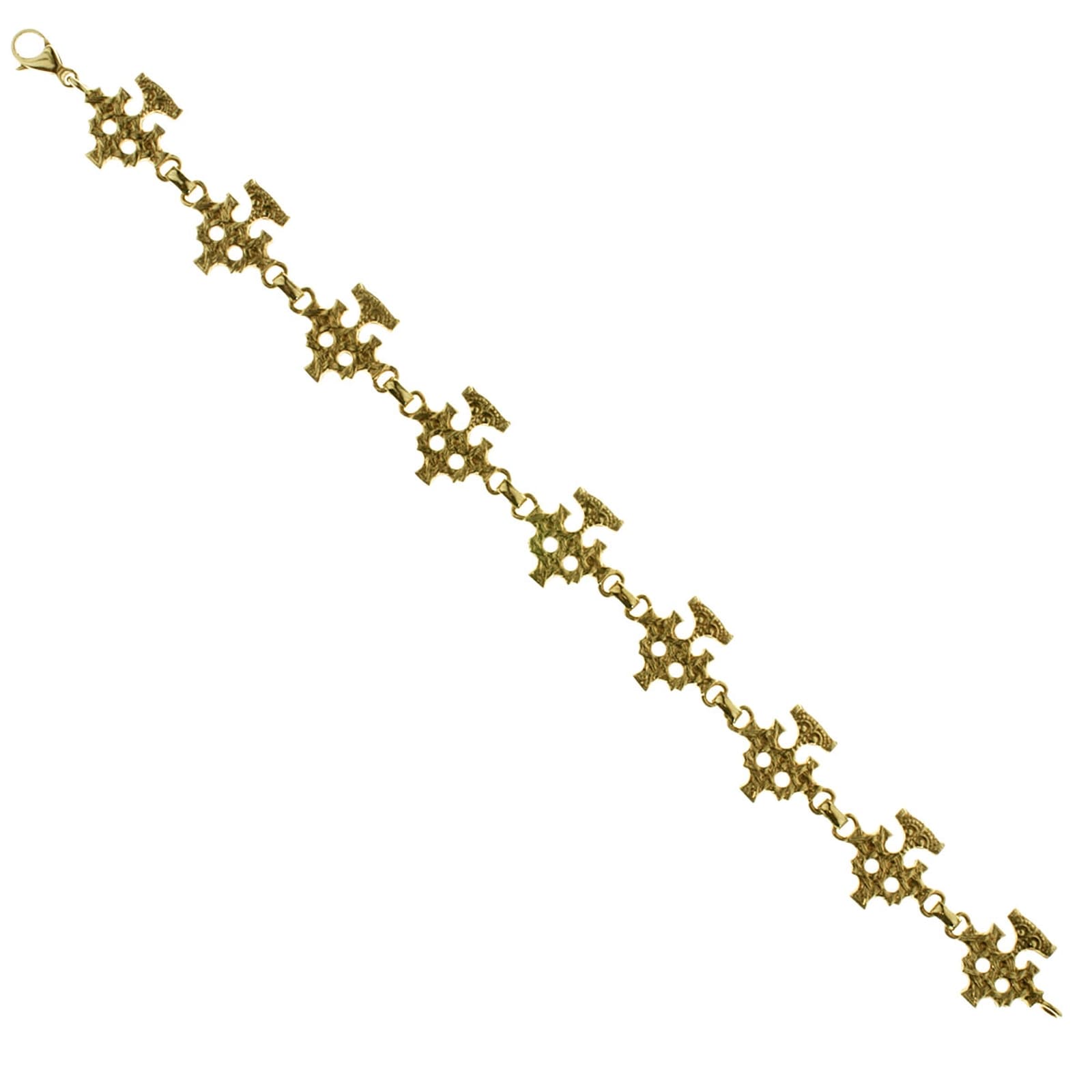 OSTSEE-SCHMUCK Damen Armband "Ostsee-Schmuck Armband Hiddensee Armband Hiddensee", 19cm, Silber 925 (Sterlingsilber), gold, Silber 925