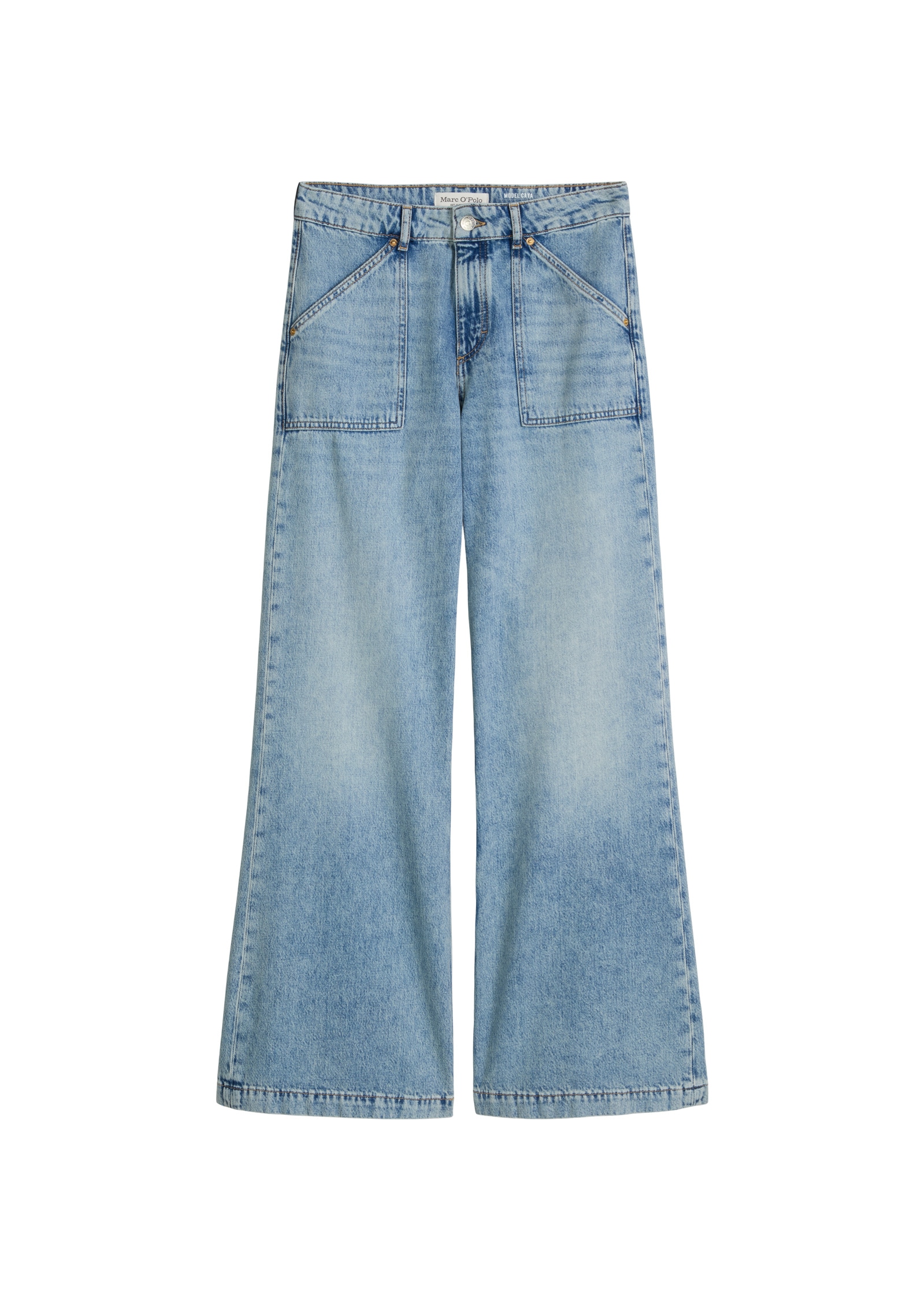 Marc O'Polo Schlagjeans »aus reiner Baumwolle«