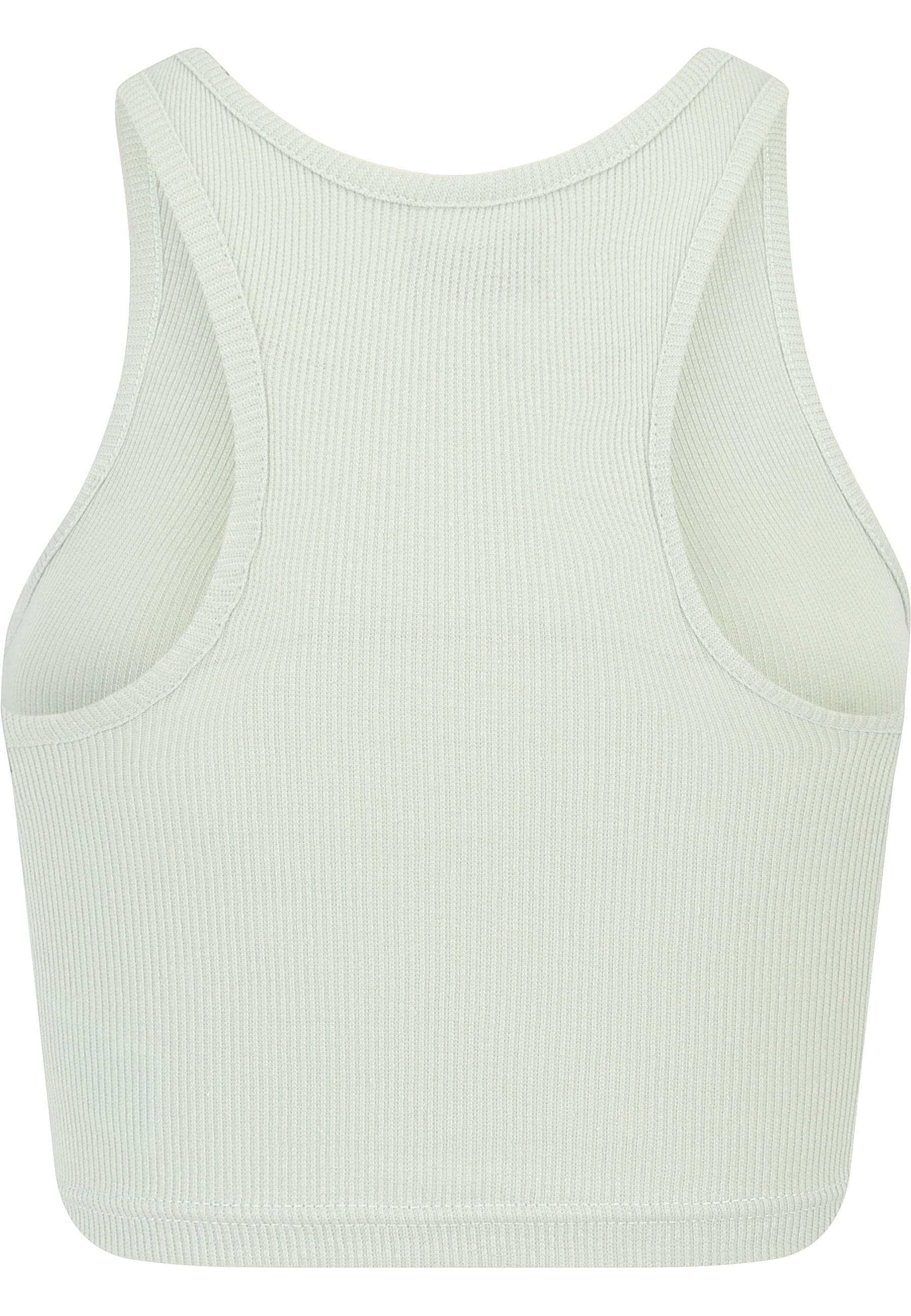 URBAN CLASSICS Tanktop »Urban Classics Damen Ladies Cropped Rib Top 2-Pack« 1 Stk.