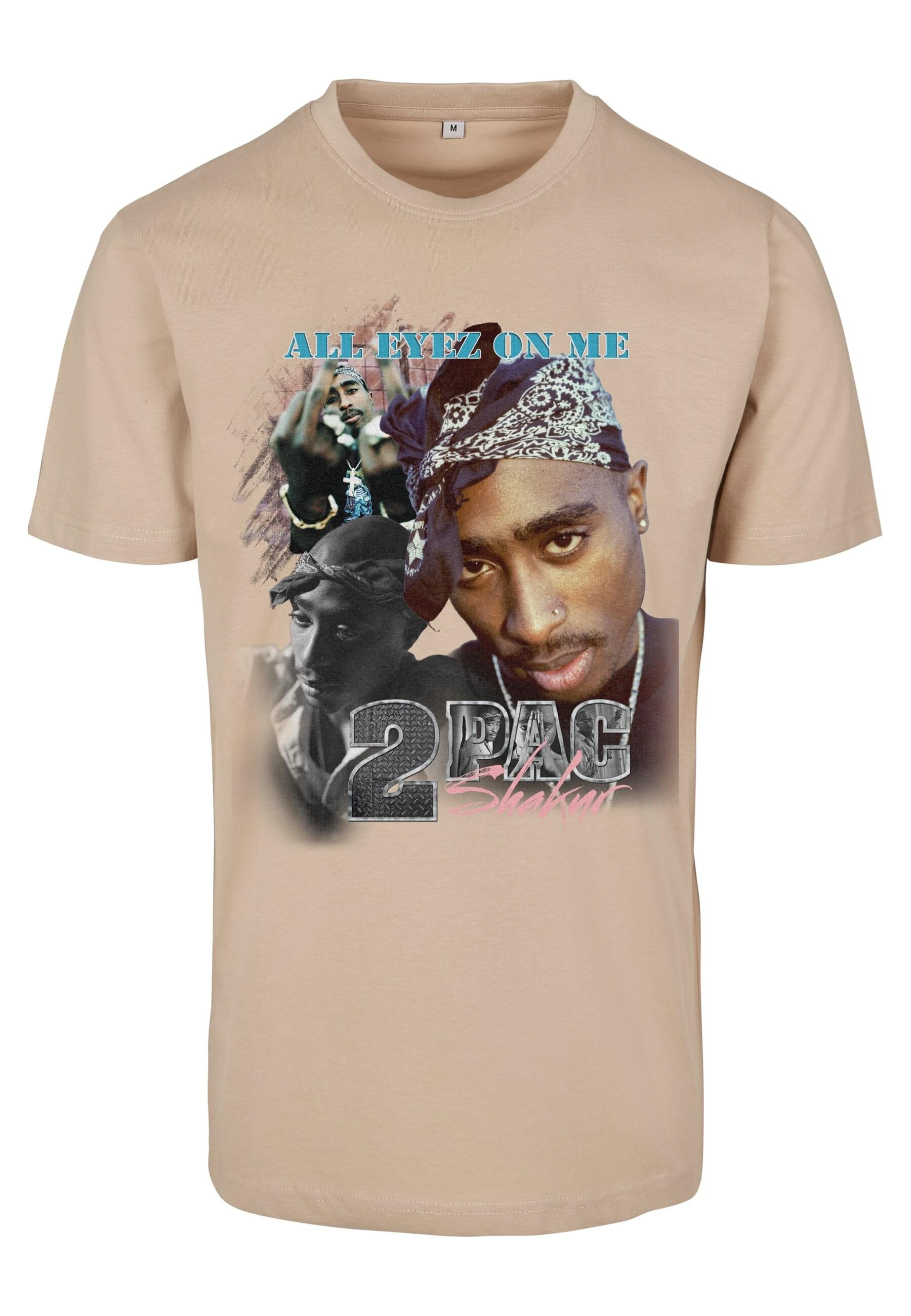 MisterTee T-Shirt "MisterTee Herren Tupac Retro Tee"