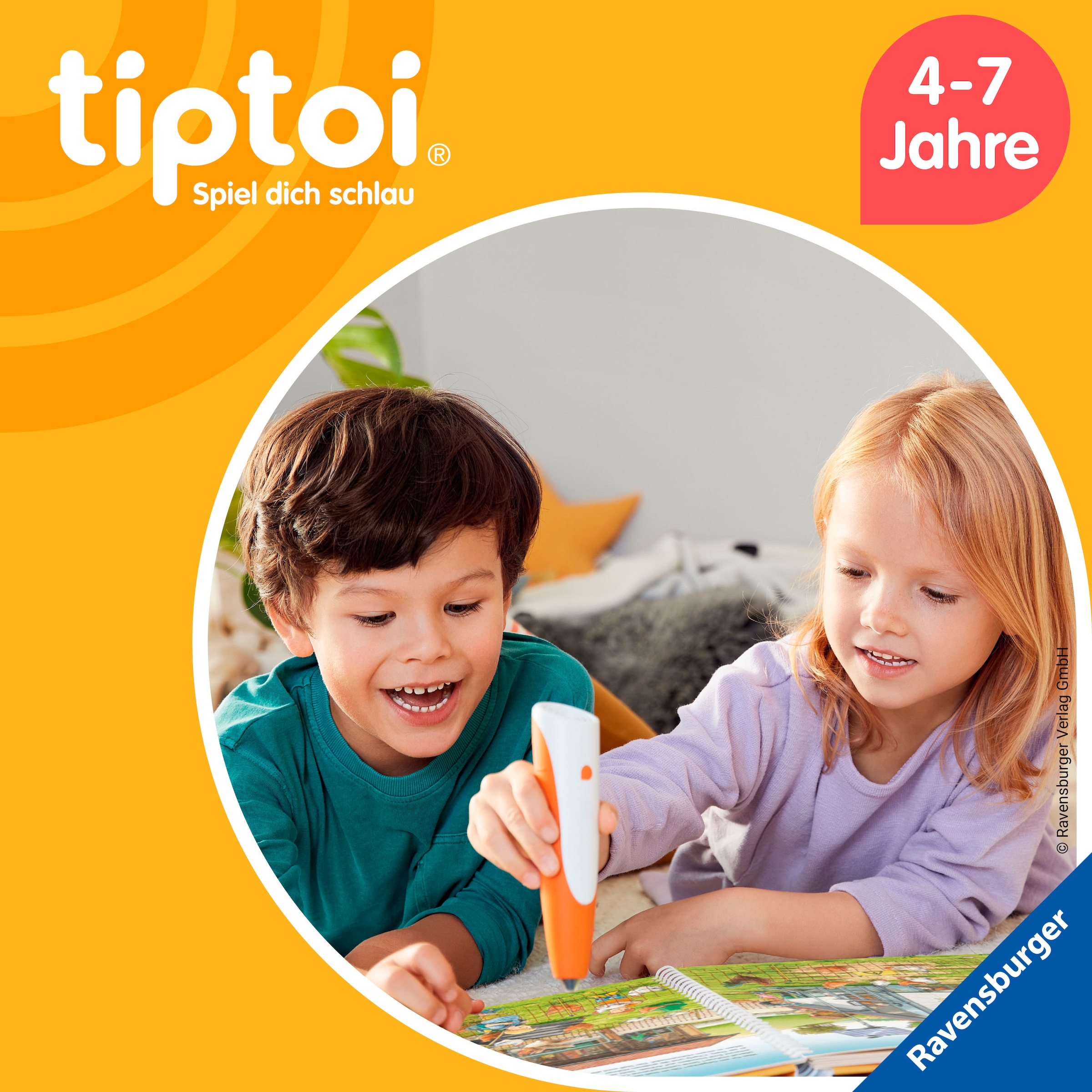 Ravensburger Buch »tiptoi® Bildergeschichten über den Umgang mit Gefühlen«, - Kira Katze und die Sache mit dem Streit; Made in Europe