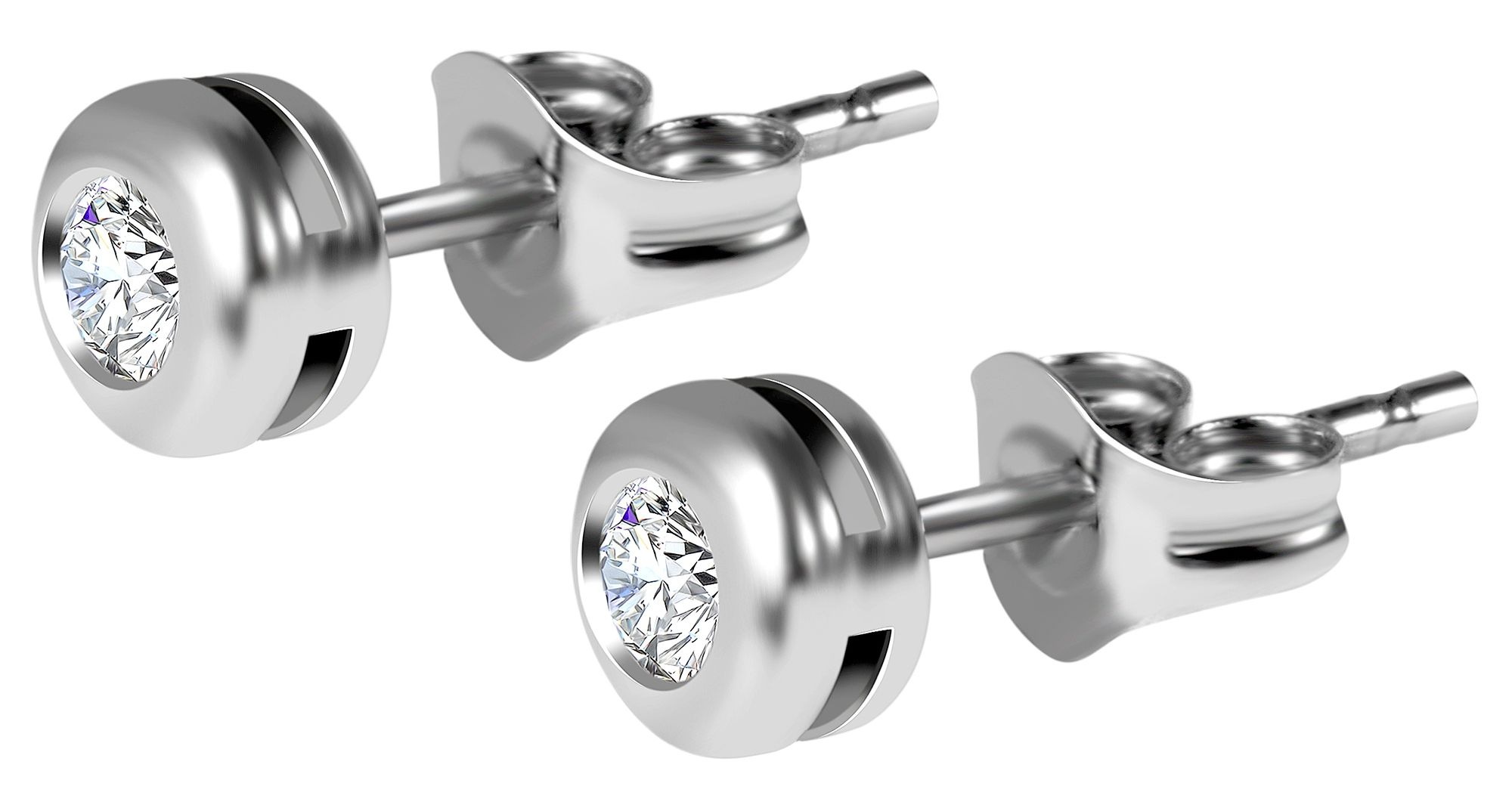 Adelia´s Paar Ohrhänger "Damen Ohrringe – Ohrstecker aus 333 Gold mit Zirko günstig online kaufen