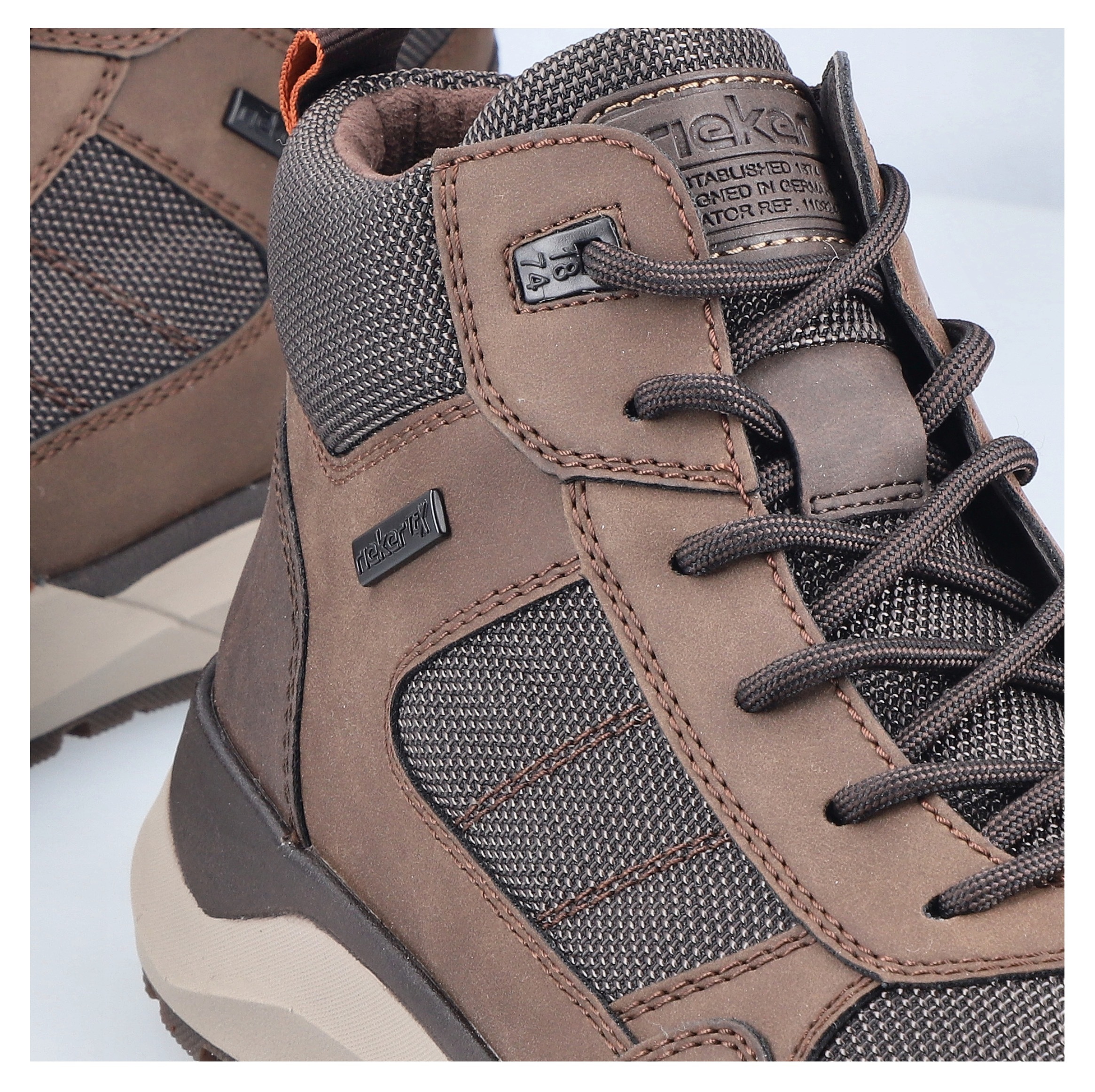 Rieker Winterboots, Schnürboots, Casual High Top Sneaker mit TEX-Membran