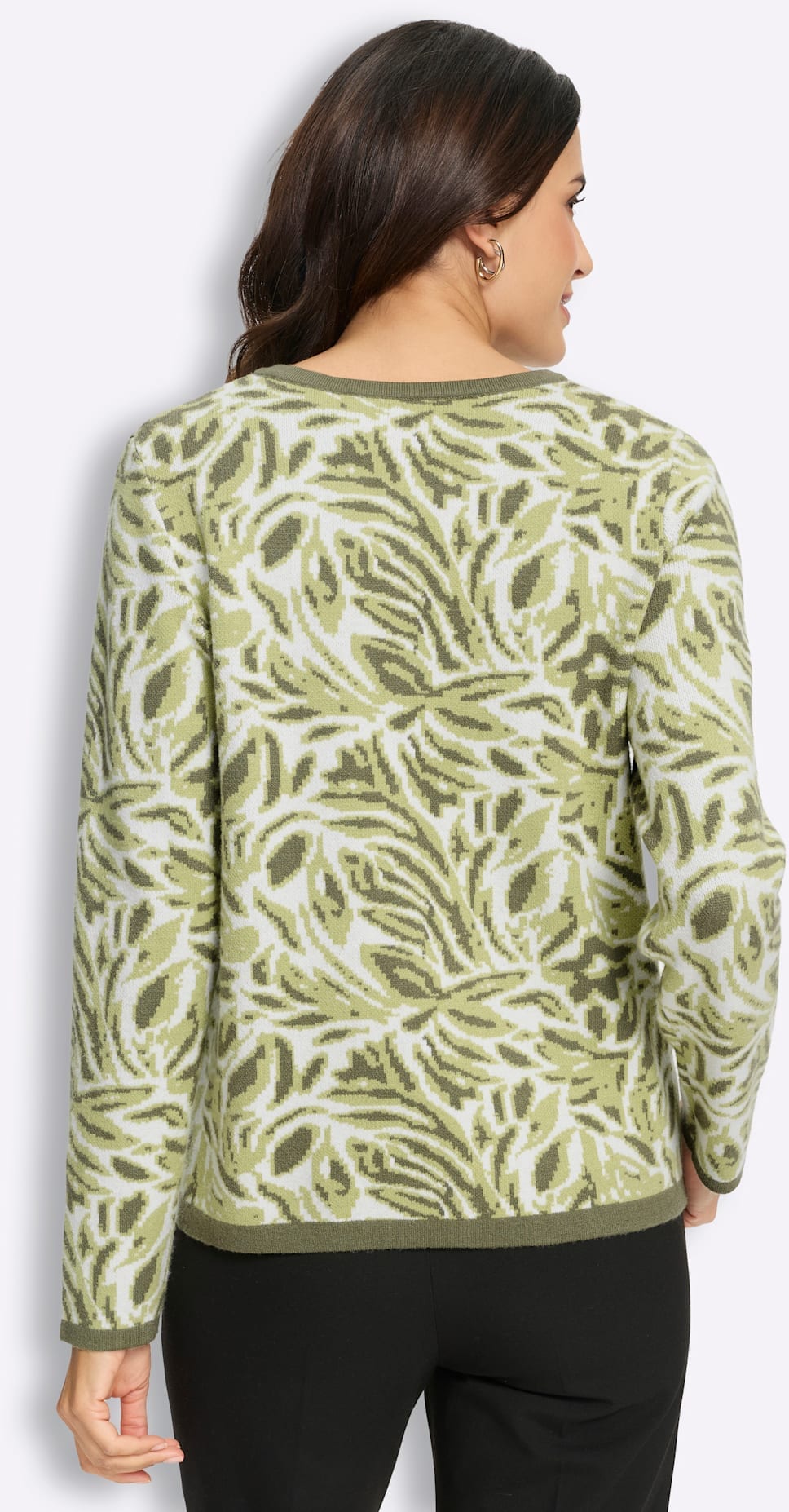 Inspirationen Jacquardstrickjacke