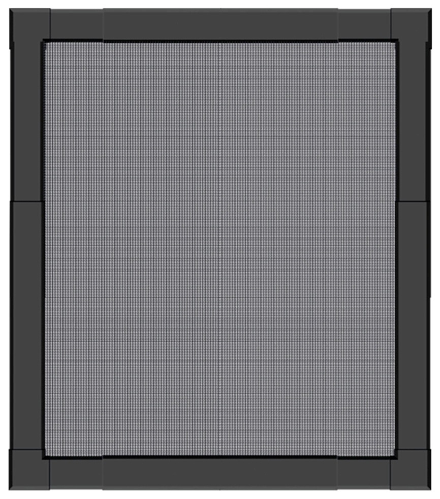 SCHELLENBERG Insektenschutz-Fensterrahmen »Telescope, ausziehbarer Insektenschutz-Rahmen«, für Fenster bis max. 100 x 120 cm, anthrazit, 70083