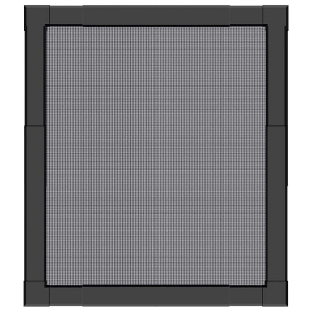 SCHELLENBERG Insektenschutz-Fensterrahmen »Telescope, ausziehbarer Insektenschutz-Rahmen«, für Fenster bis max. 100 x 120 cm, anthrazit, 70083