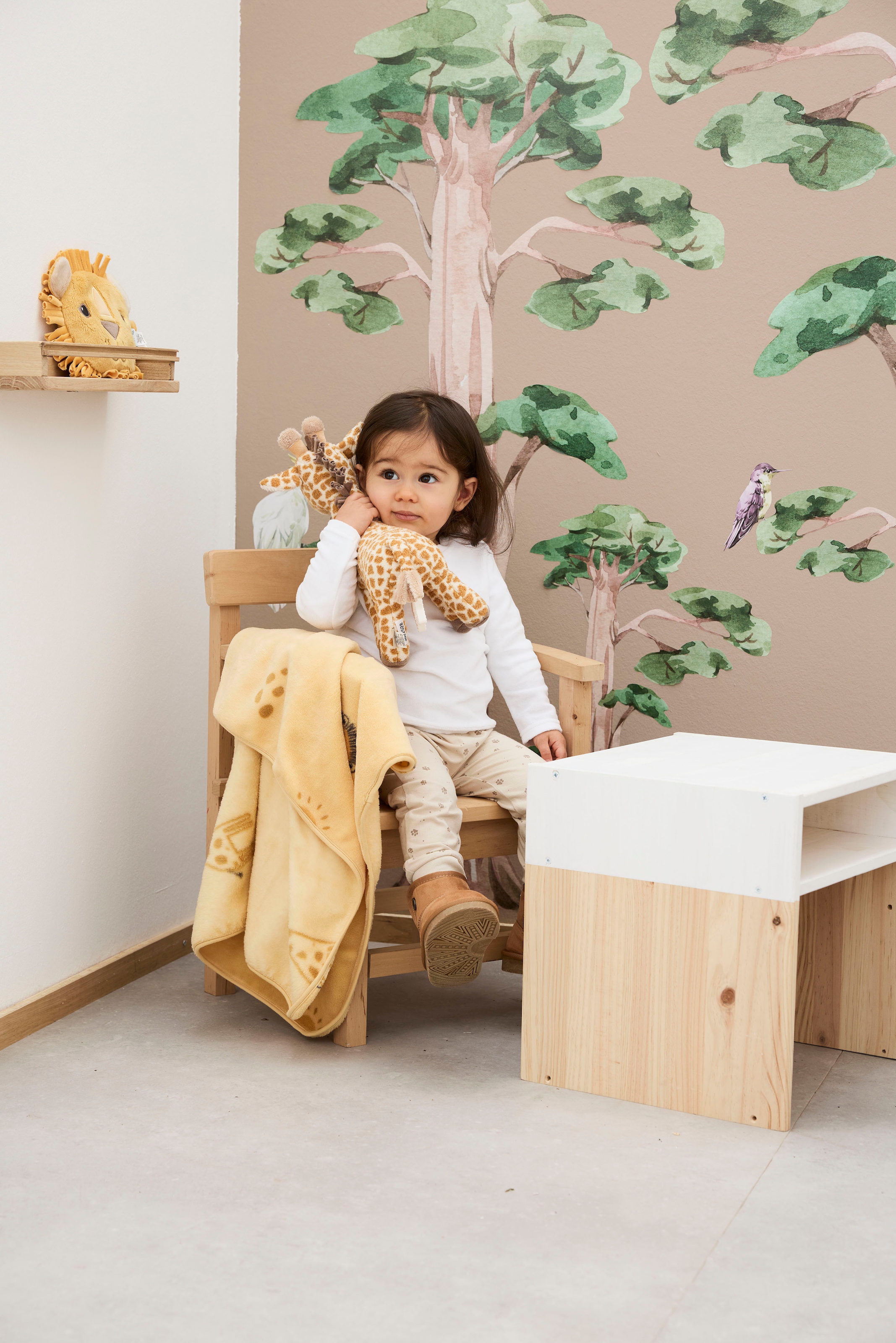 Sterntaler® Kuscheltier »Giraffe Kaya L«, mit Rassel