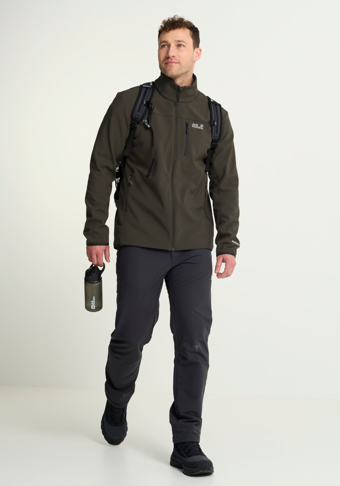Jack Wolfskin Outdoorjacke »WILD WINDS JKT M« mit flexiblem Obermaterial aus Polyester und Elasthan