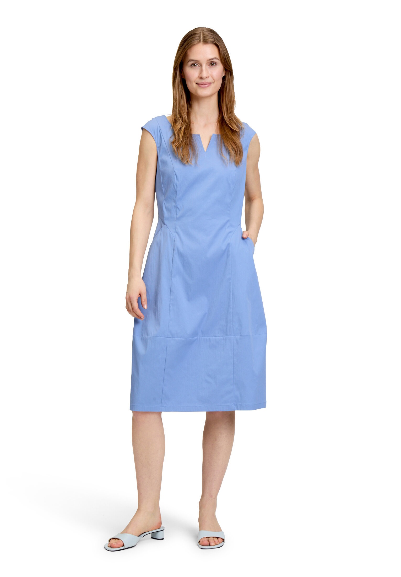 Vera Mont Sommerkleid »Damen tailliert« Eingrifftaschen Form