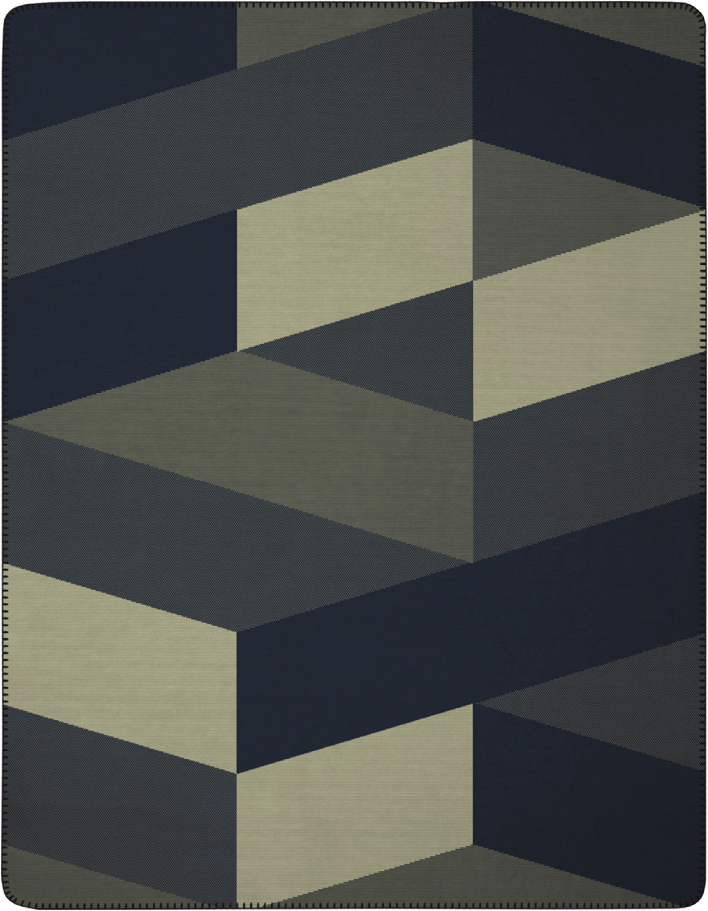 Biederlack Wohndecke »Prisma«, mit grafischem Muster auf Rechnung | BAUR | Baumwolldecken