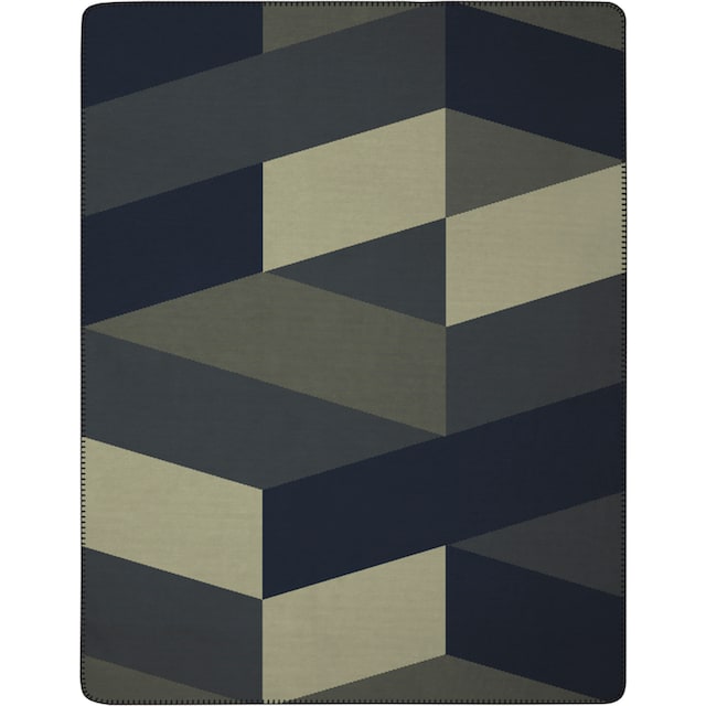 Biederlack Wohndecke »Prisma«, mit grafischem Muster auf Rechnung | BAUR