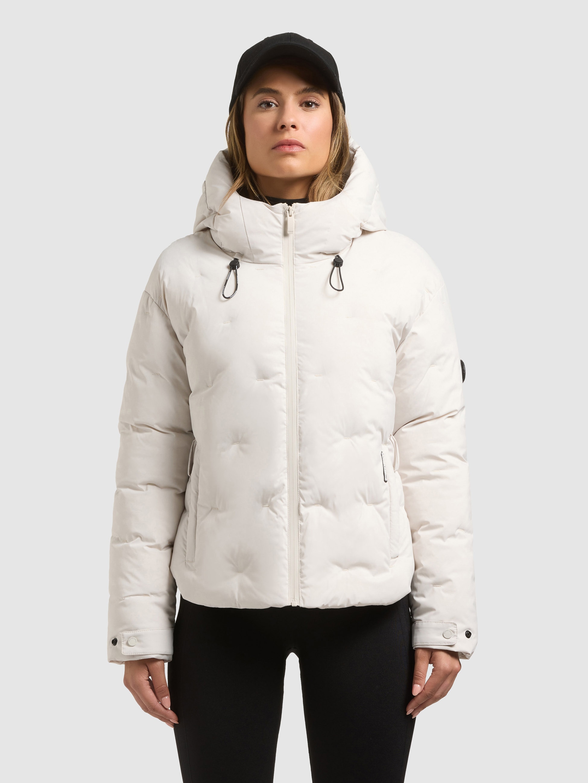 khujo Steppjacke »ROSELYN WITH BAG« mit Kapuze