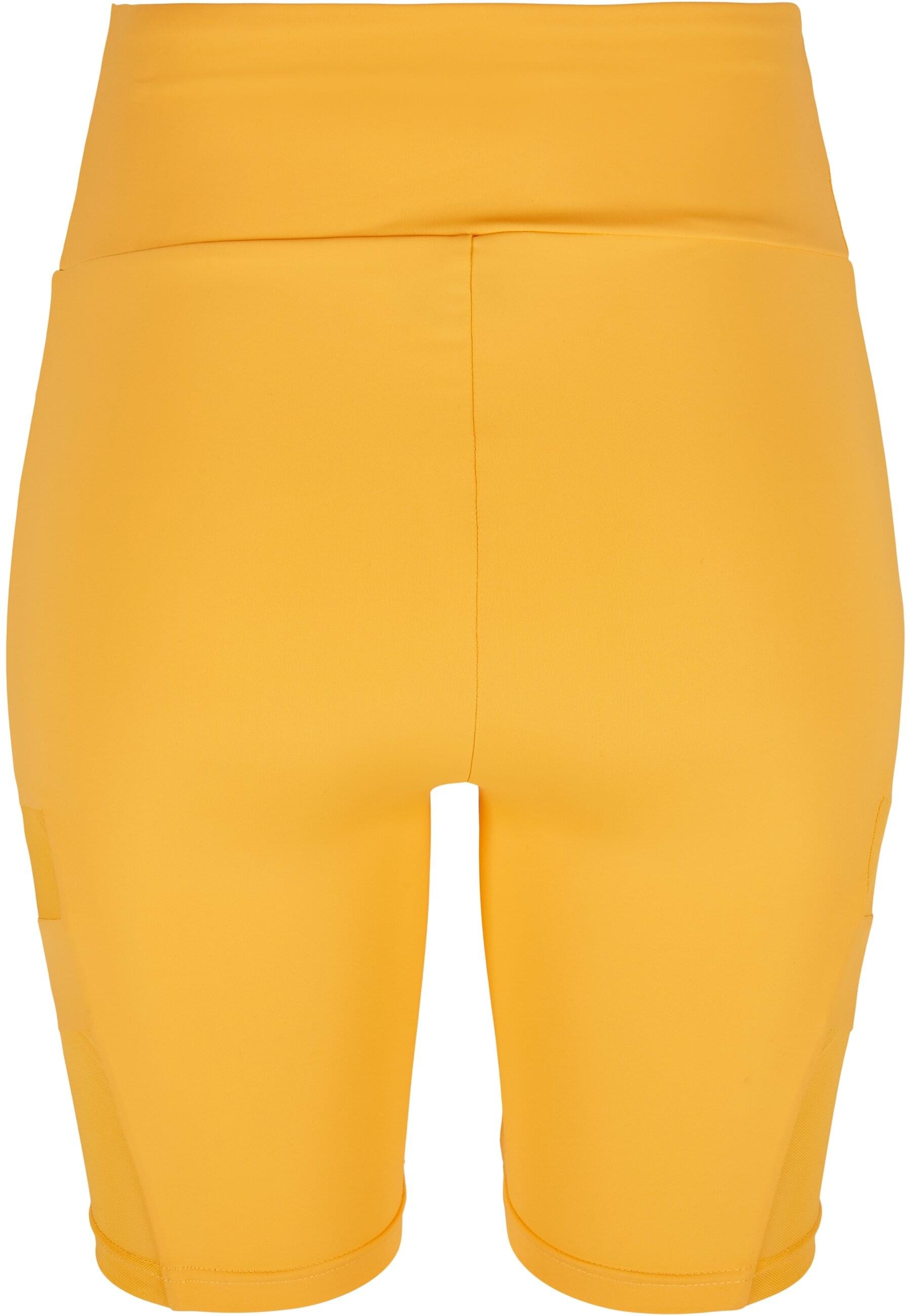 URBAN CLASSICS Stoffhose "Urban Classics Damen Ladies High Waist Tech Mesh günstig online kaufen