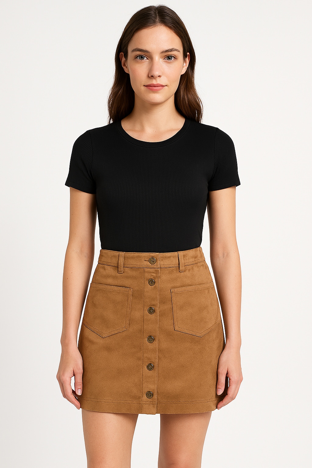 ONLY Lederimitatrock "ONLGISELLE FAUX SUEDE SKIRT OTW ZL" günstig online kaufen