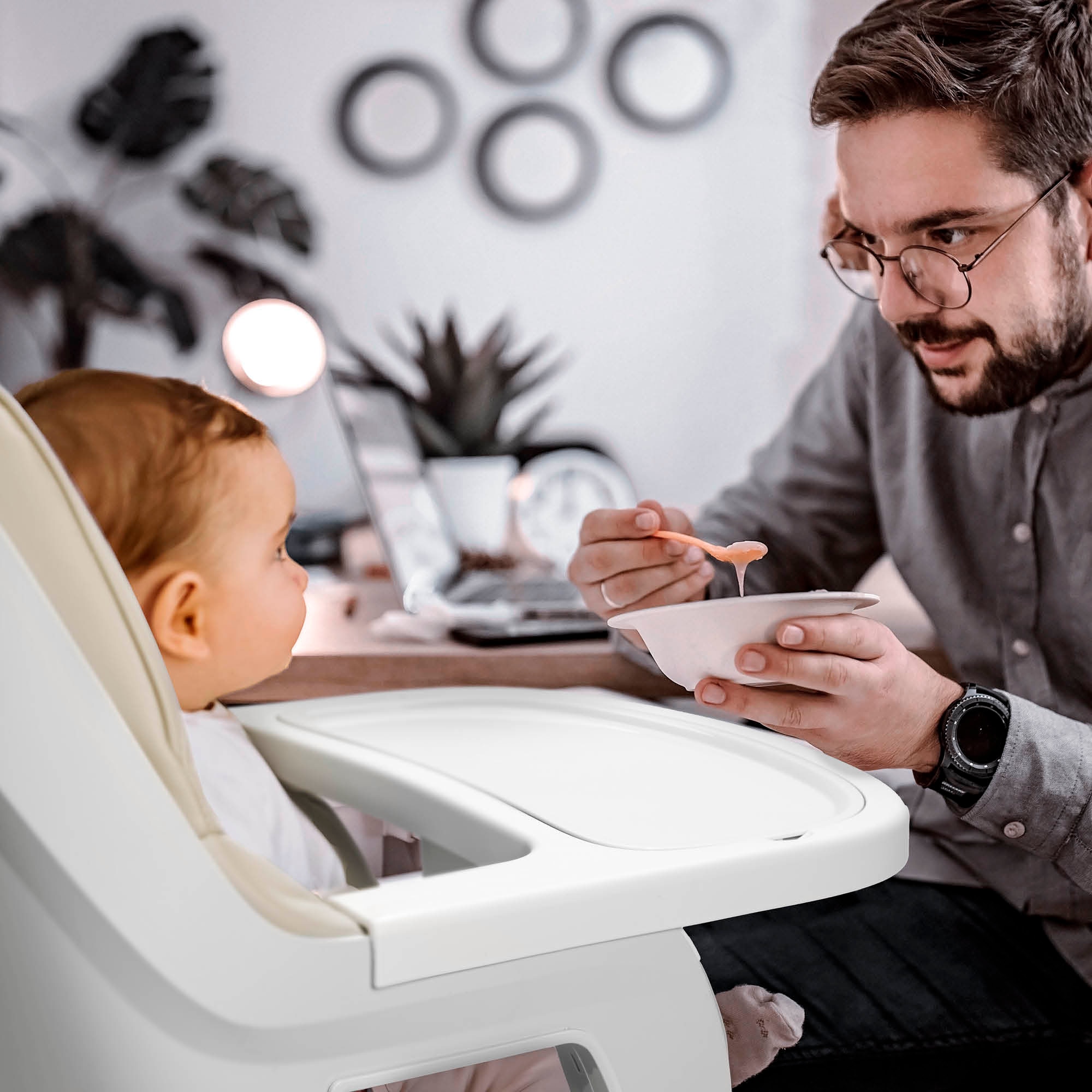 BabyGo Hochstuhl »Scandi - wood«