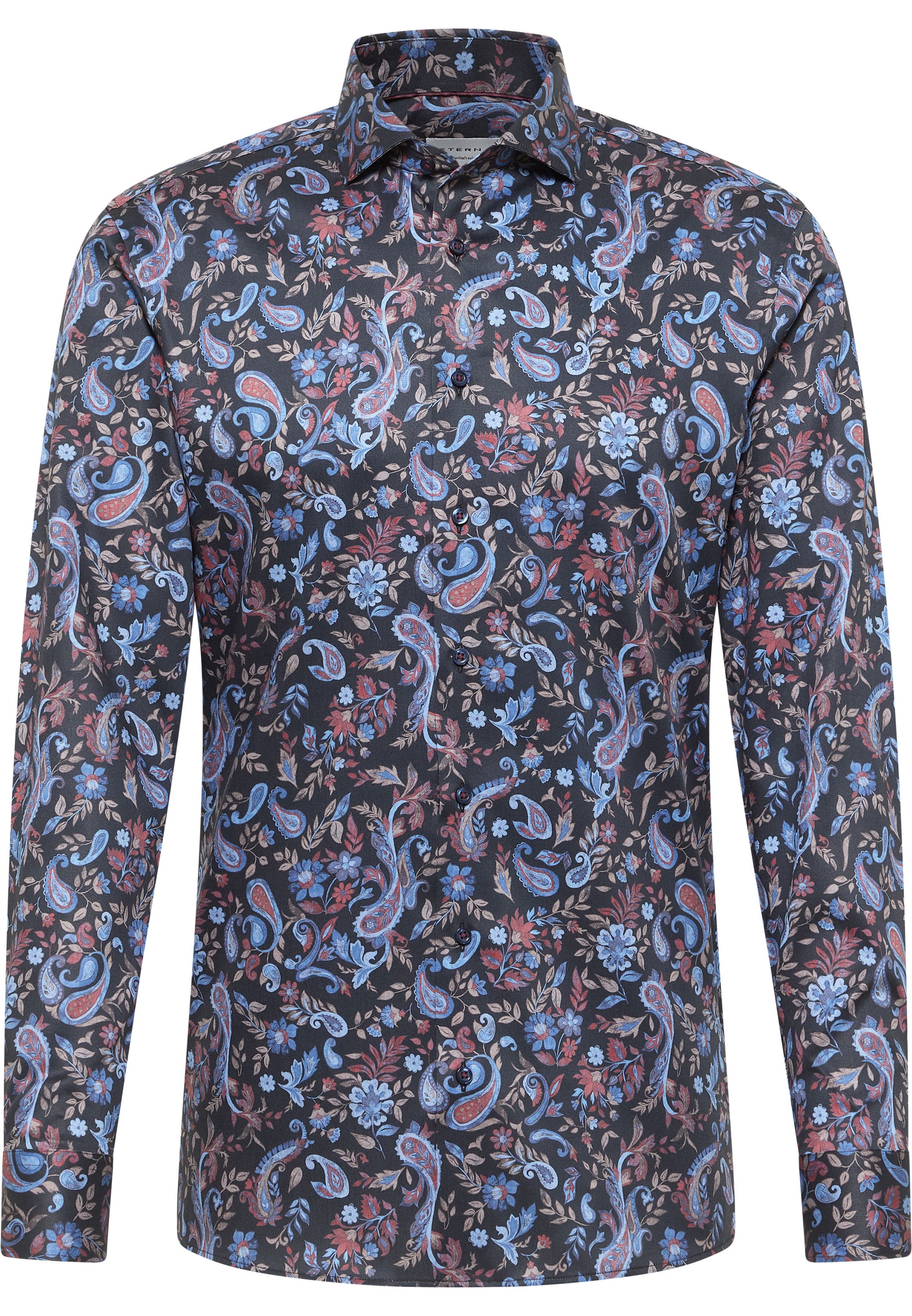 Eterna Langarmhemd »SLIM FIT«, NON IRON (bügelfrei)