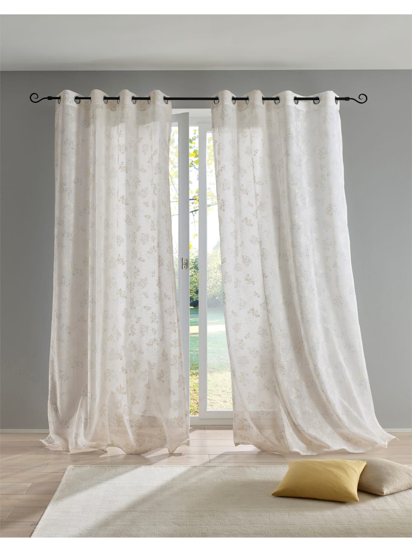 heine home Gardine Ösen 1 Stk. tlg. günstig online kaufen