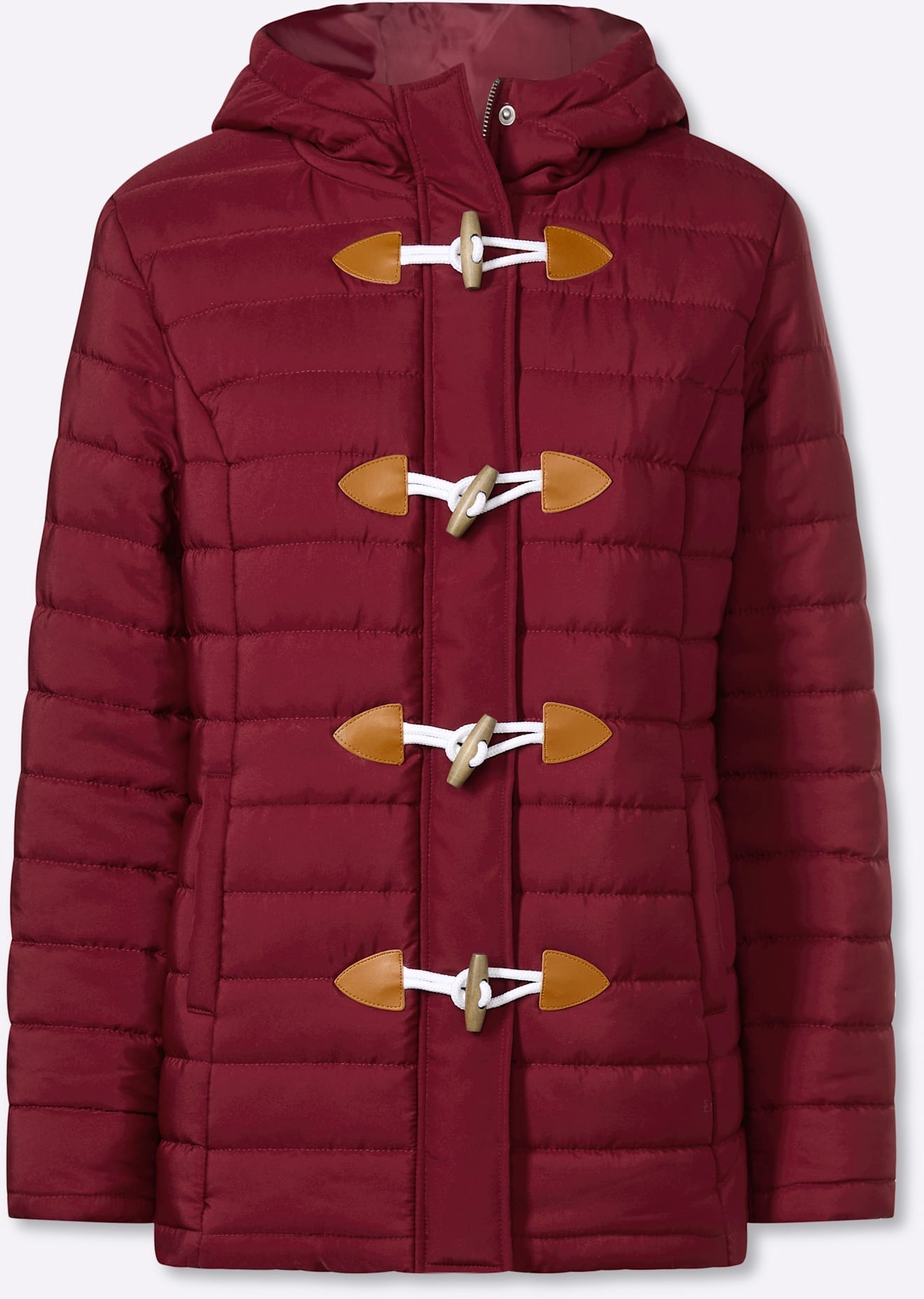 Classic Basics Steppjacke mit Kapuze