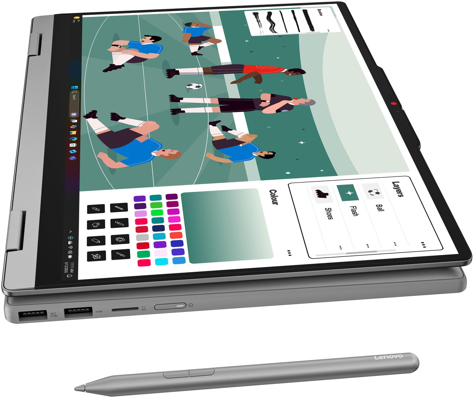 Lenovo Convertible Notebook »IdeaPad 5 2-in-1 14AGP11« 35,56 cm / 14 ″ AMD Ryzen™ AI 5 Radeon 840M 512 GB SSD