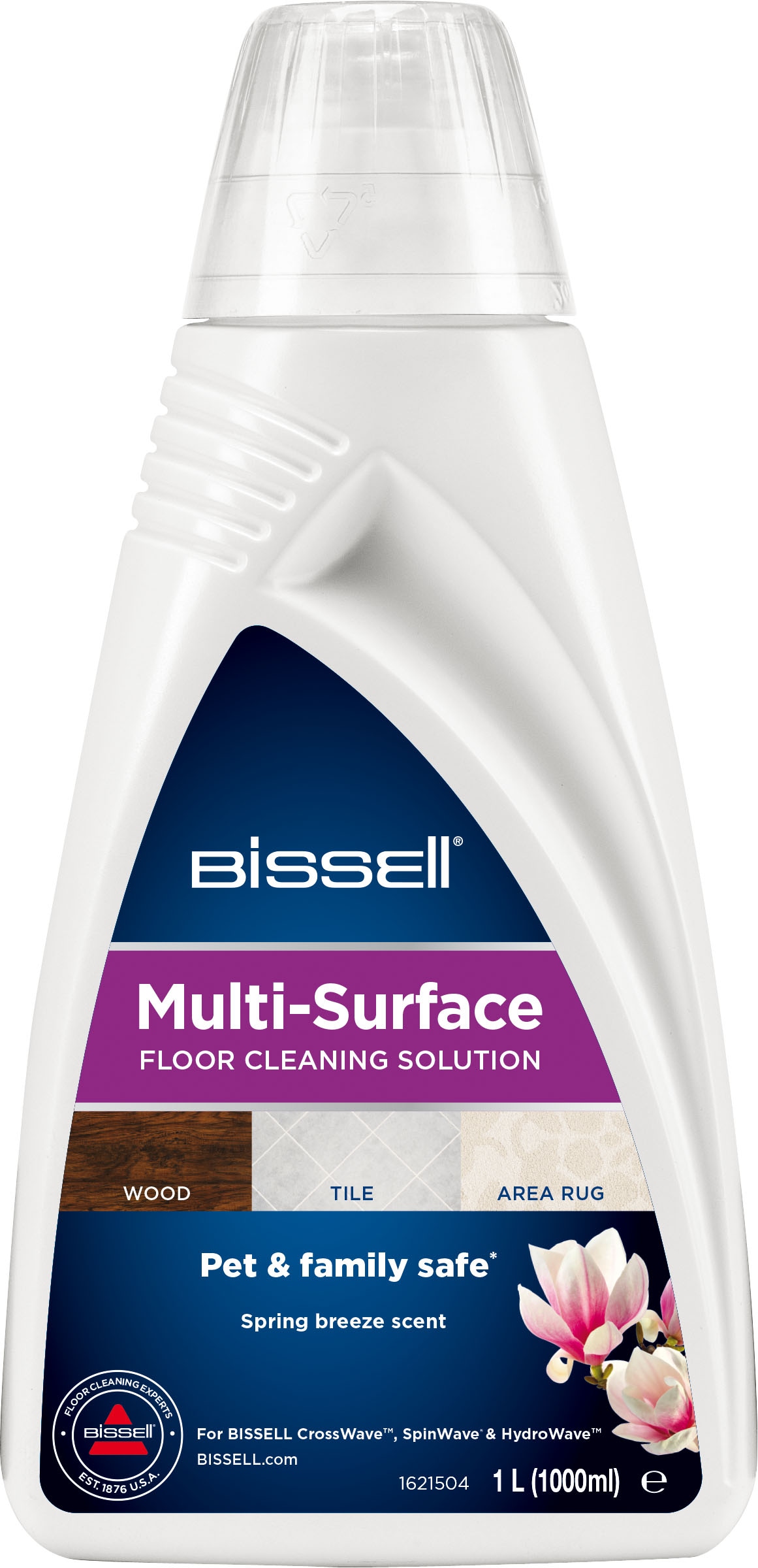 Bissell Pflegeset »Multi Surface Clean Set«, (Set), 2x 1 Liter Reiniger, 1x Bürste, 1x Filter