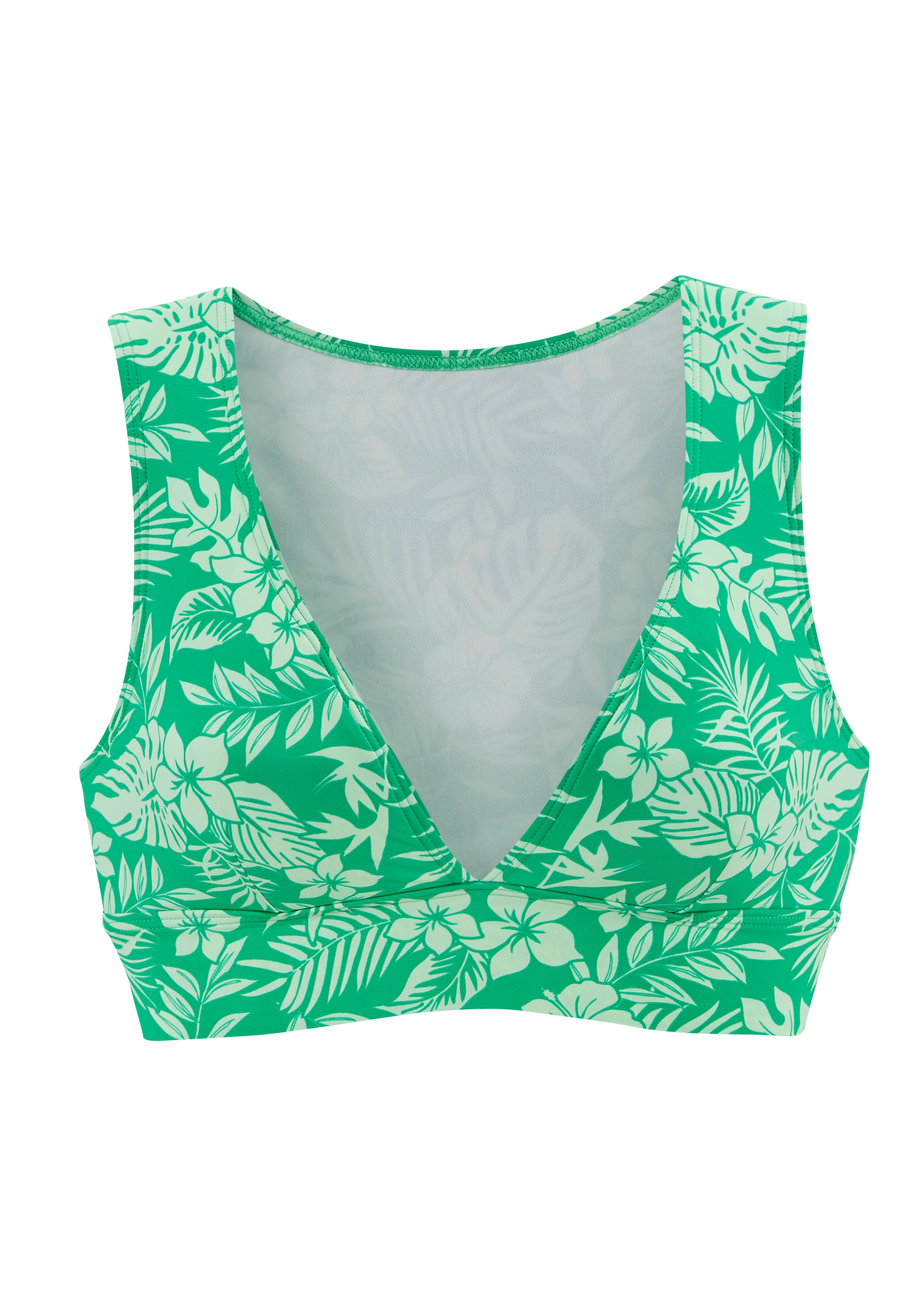 Venice Beach Bustier-Bikini-Top »Moloka«, mit tropischem Print