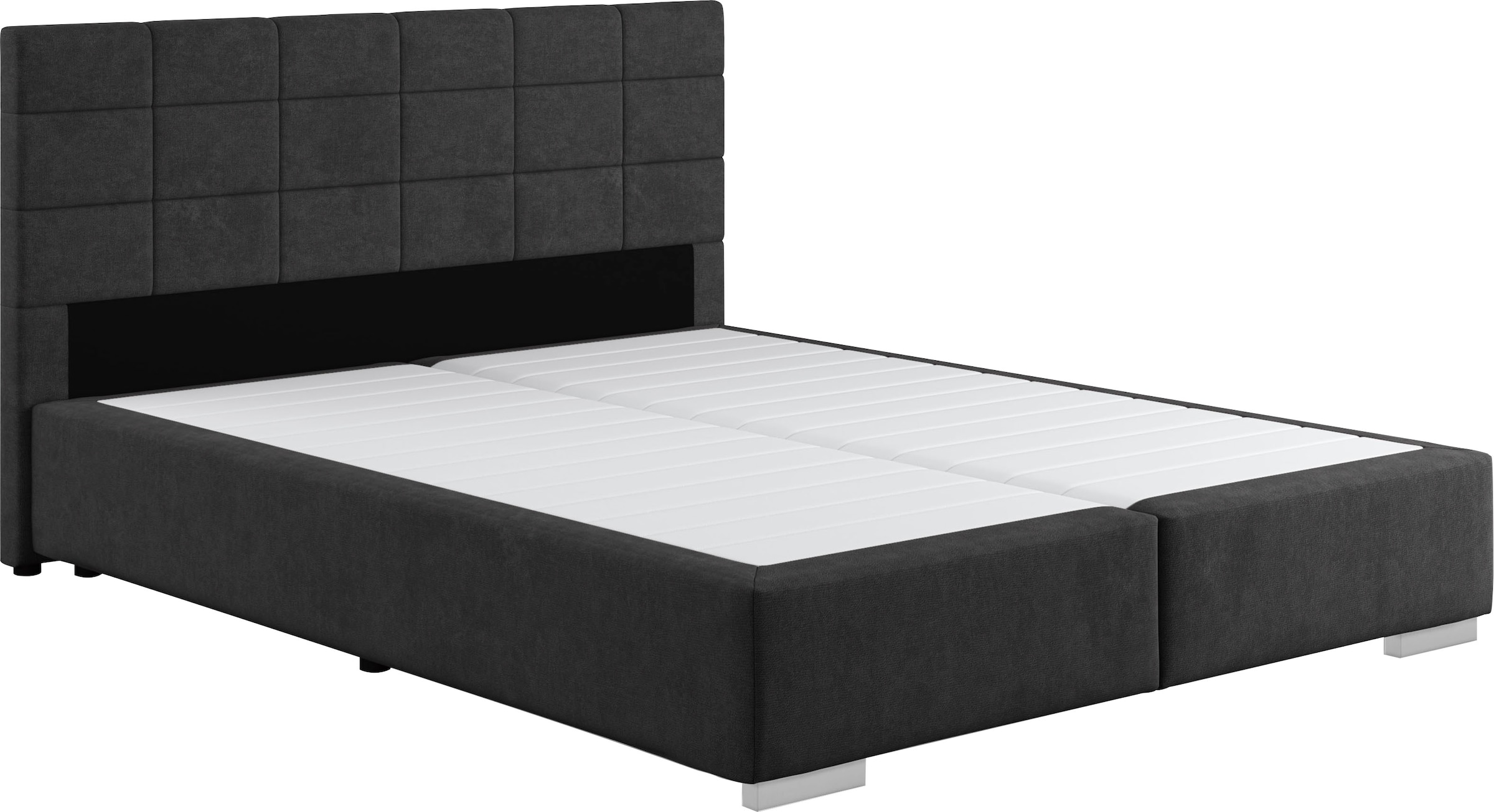 COTTA Boxspringbett "Simba in verschiedenen Farben und Breiten erhältlich, ohne Matratze" Bezugsstoff: Struktur fein