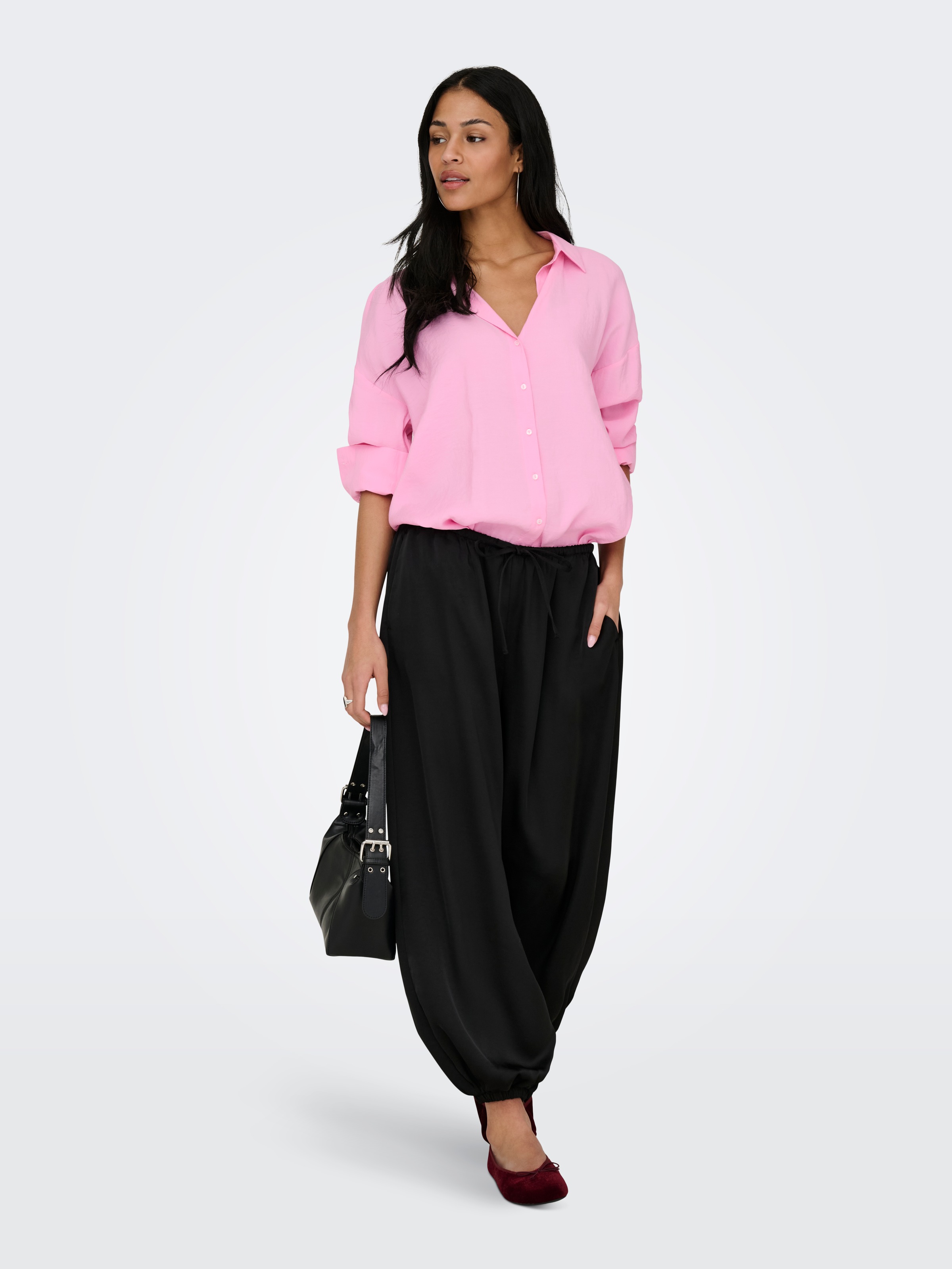 ONLY Hemdbluse »ONLZAZIMA L/S LOOSE SHIRT WVN NOOS«