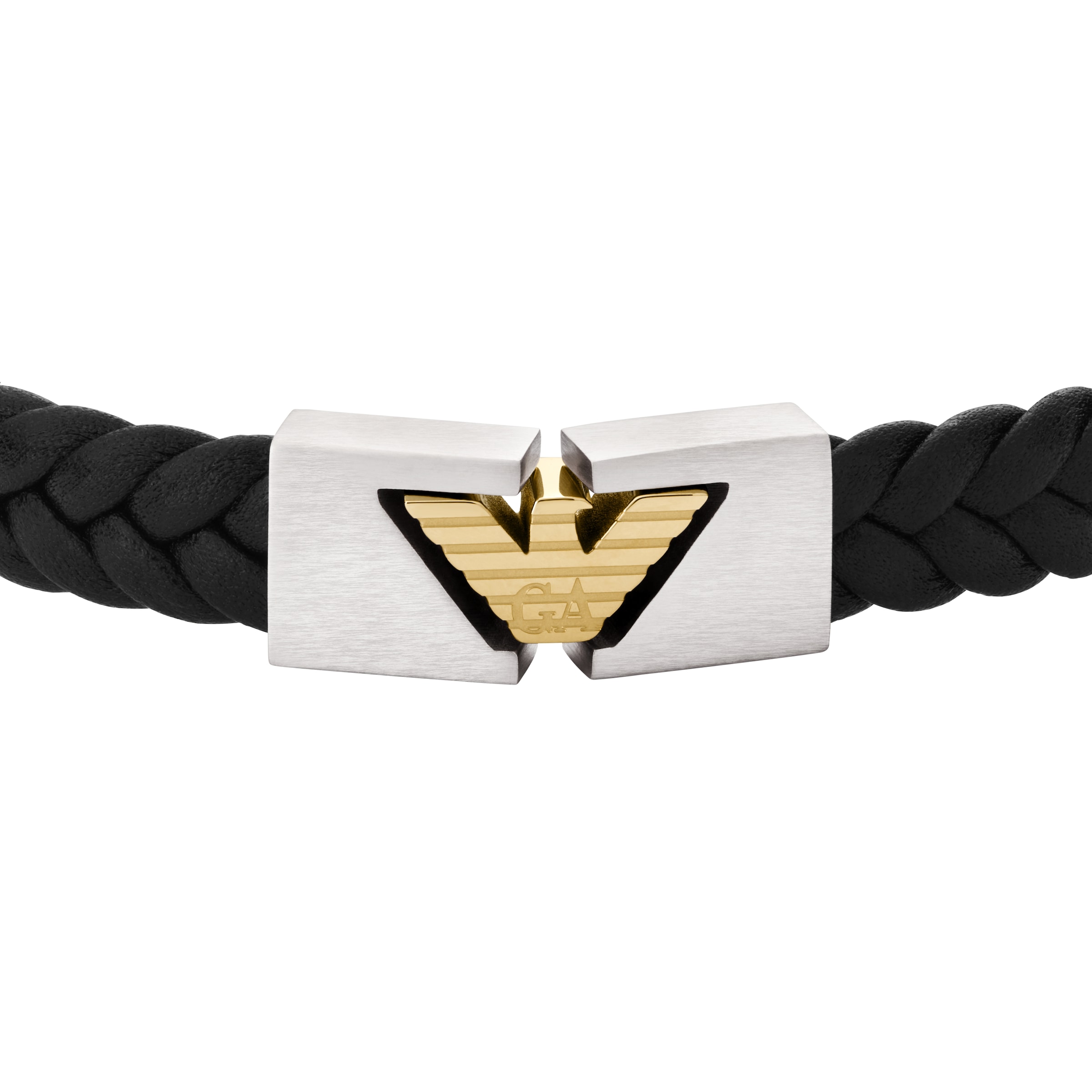 Emporio Armani Armband »Schmuck Geschenk Edelstahl PU Armschmuck EAGLE LOGO«