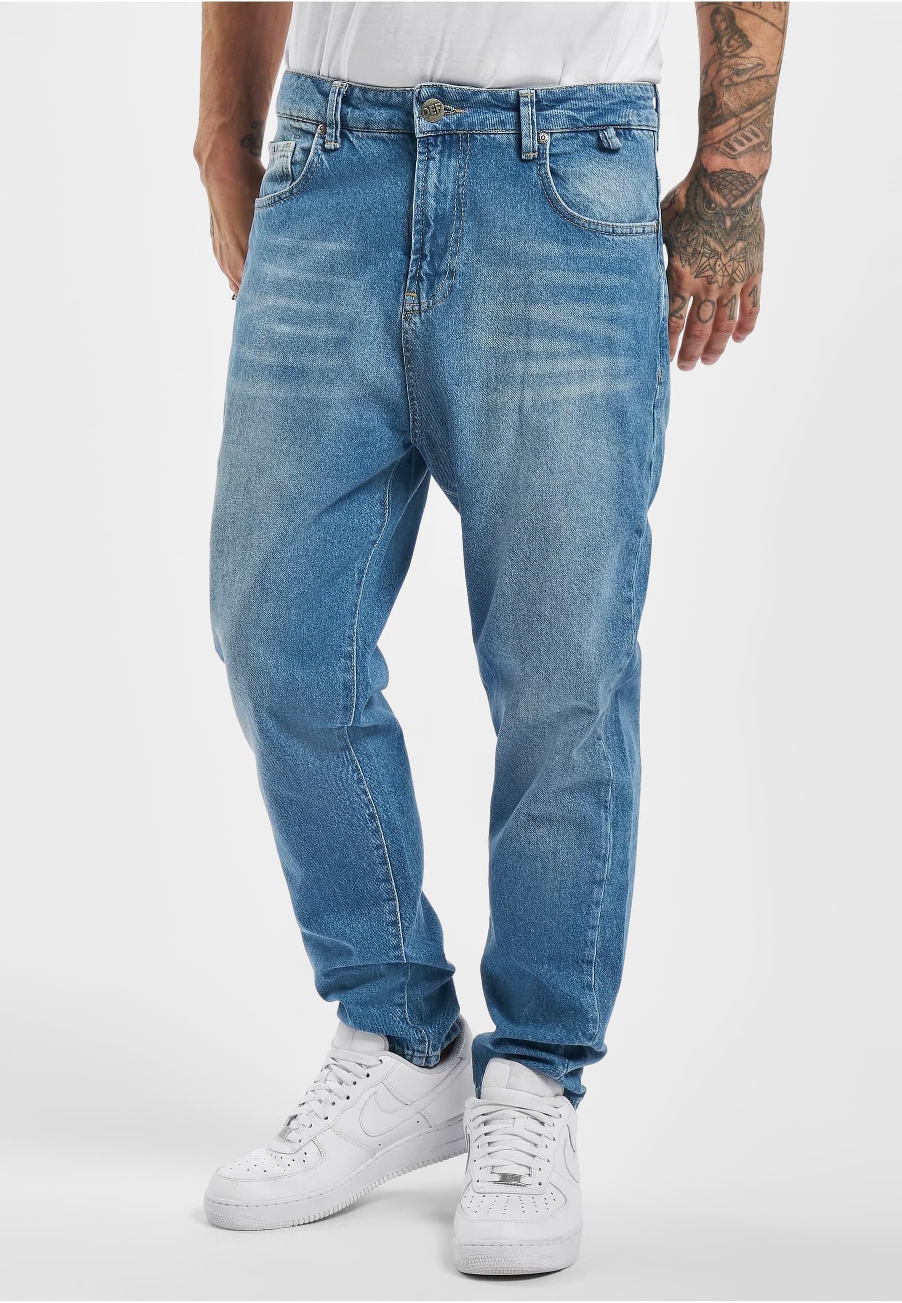 DEF Bequeme Jeans »DEF Herren Loose Fit Jeans Roger«, (1 tlg.)
