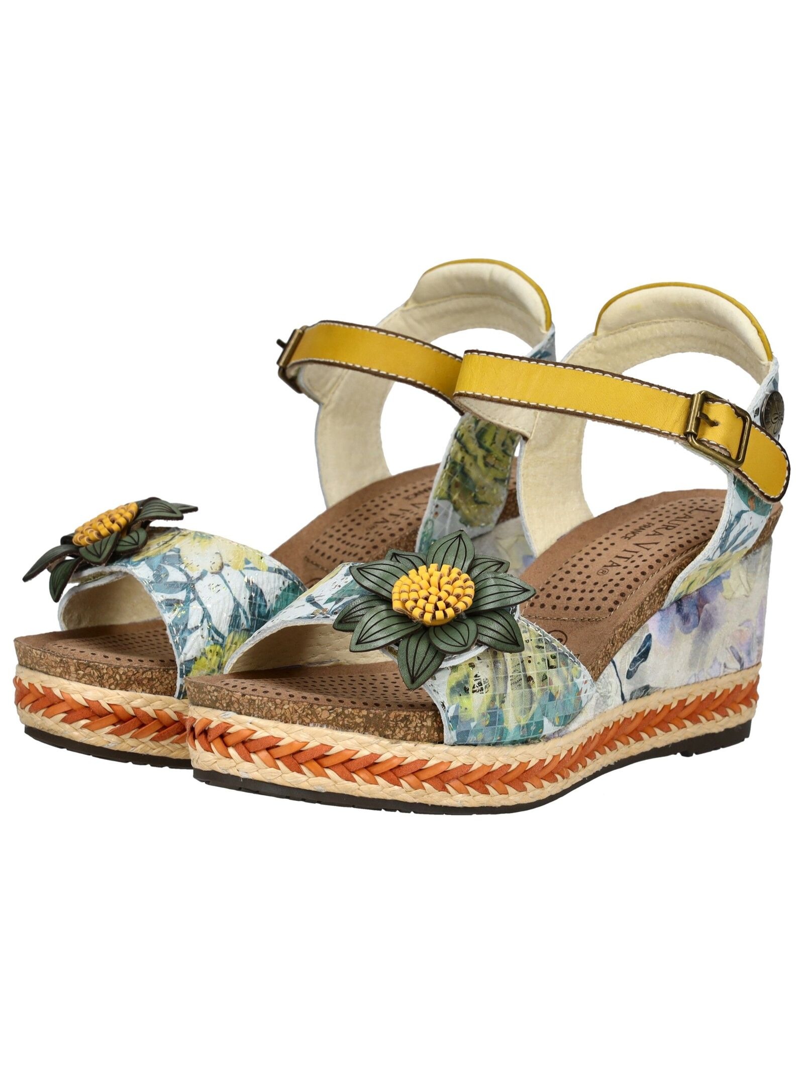 LAURA VITA Keilsandalette »LAURA VITA Sandalen Leder«