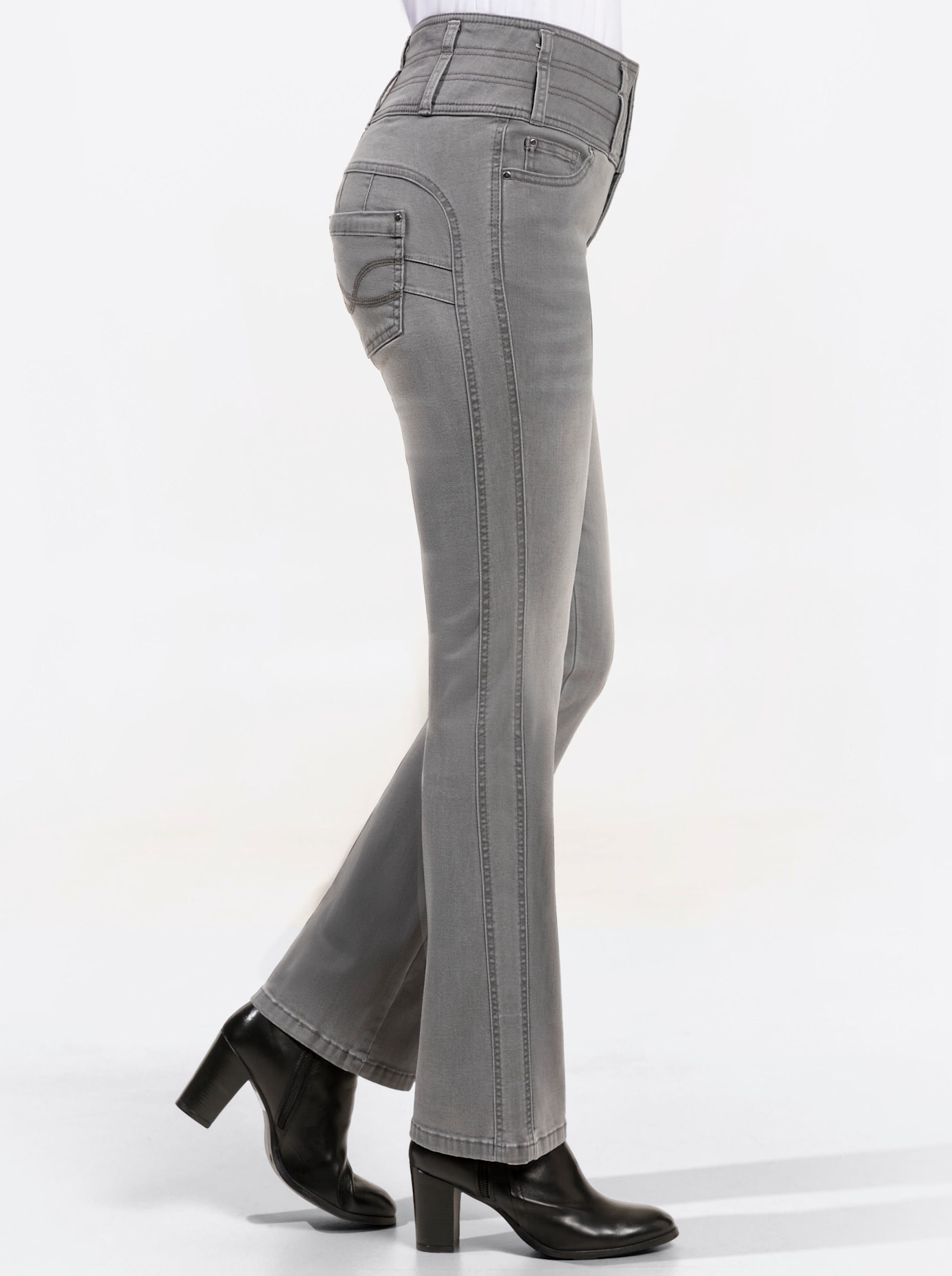 Inspirationen 5-Pocket Jeans Women's Blue Size 54 2