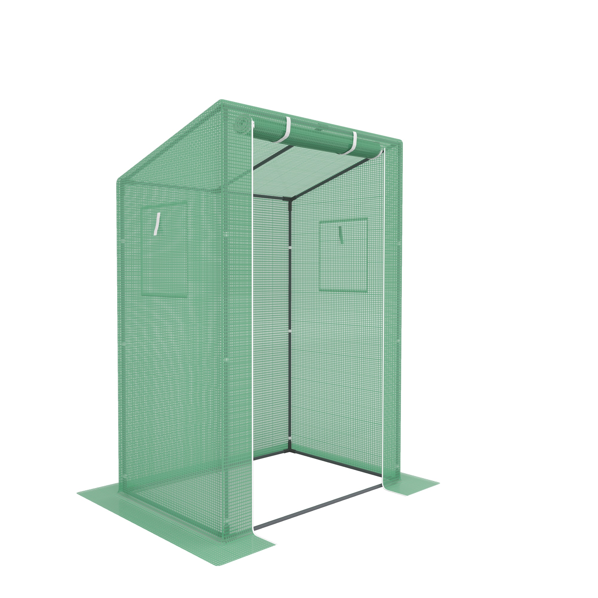 KONIFERA Foliengewächshaus »HF401« BxTxH: 100x77x150/130 cm