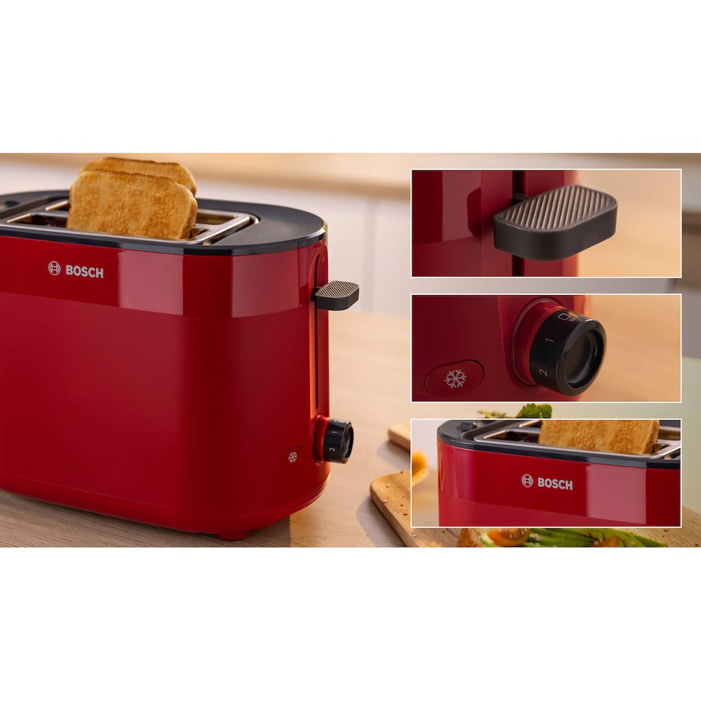 BOSCH Toaster »MyMoment TAT2M124«, 2 Schlitze, für 2 Scheiben, 950 W