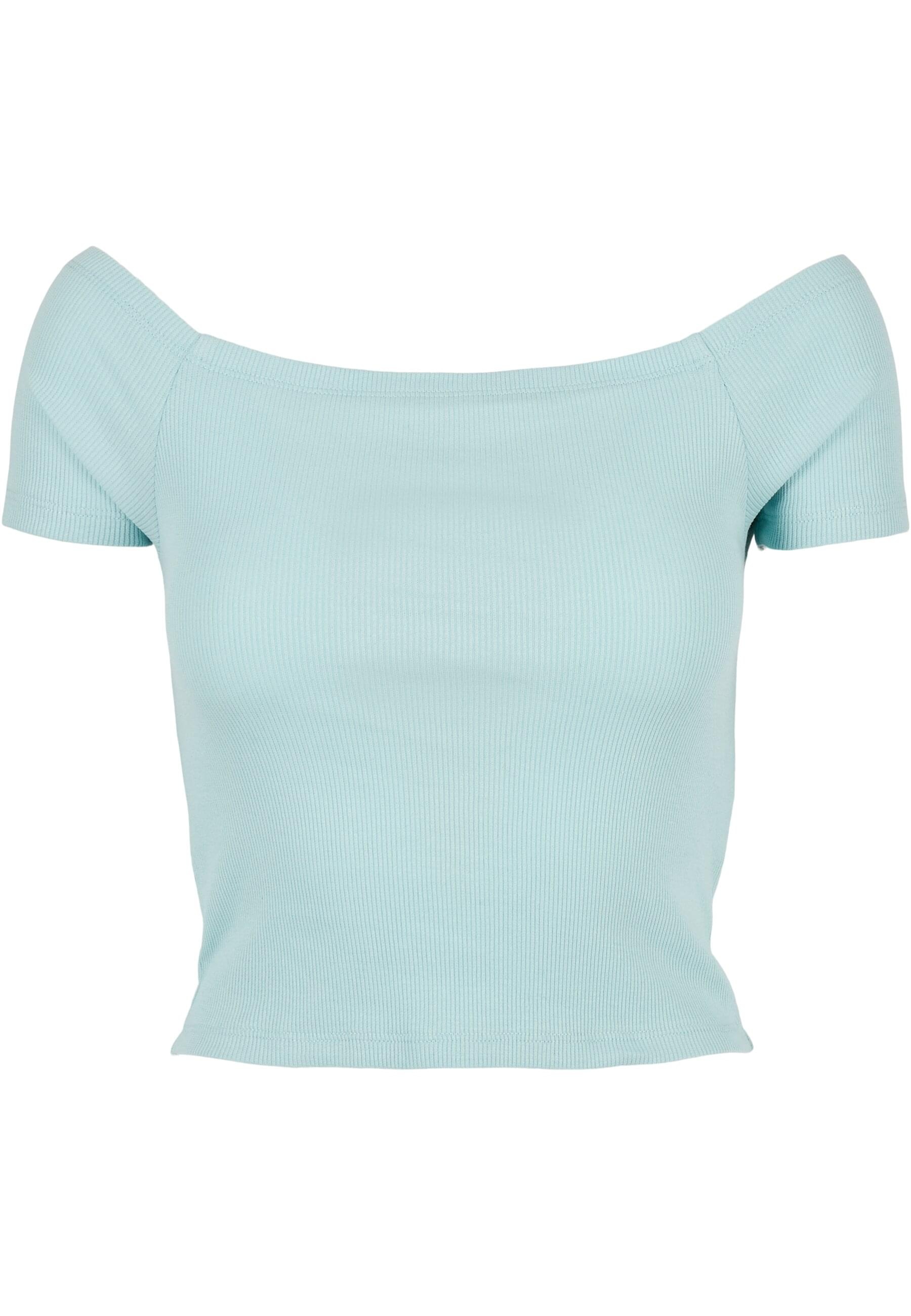 URBAN CLASSICS T-Shirt "Urban Classics Damen Ladies Off Shoulder Rib Tee" 1 günstig online kaufen