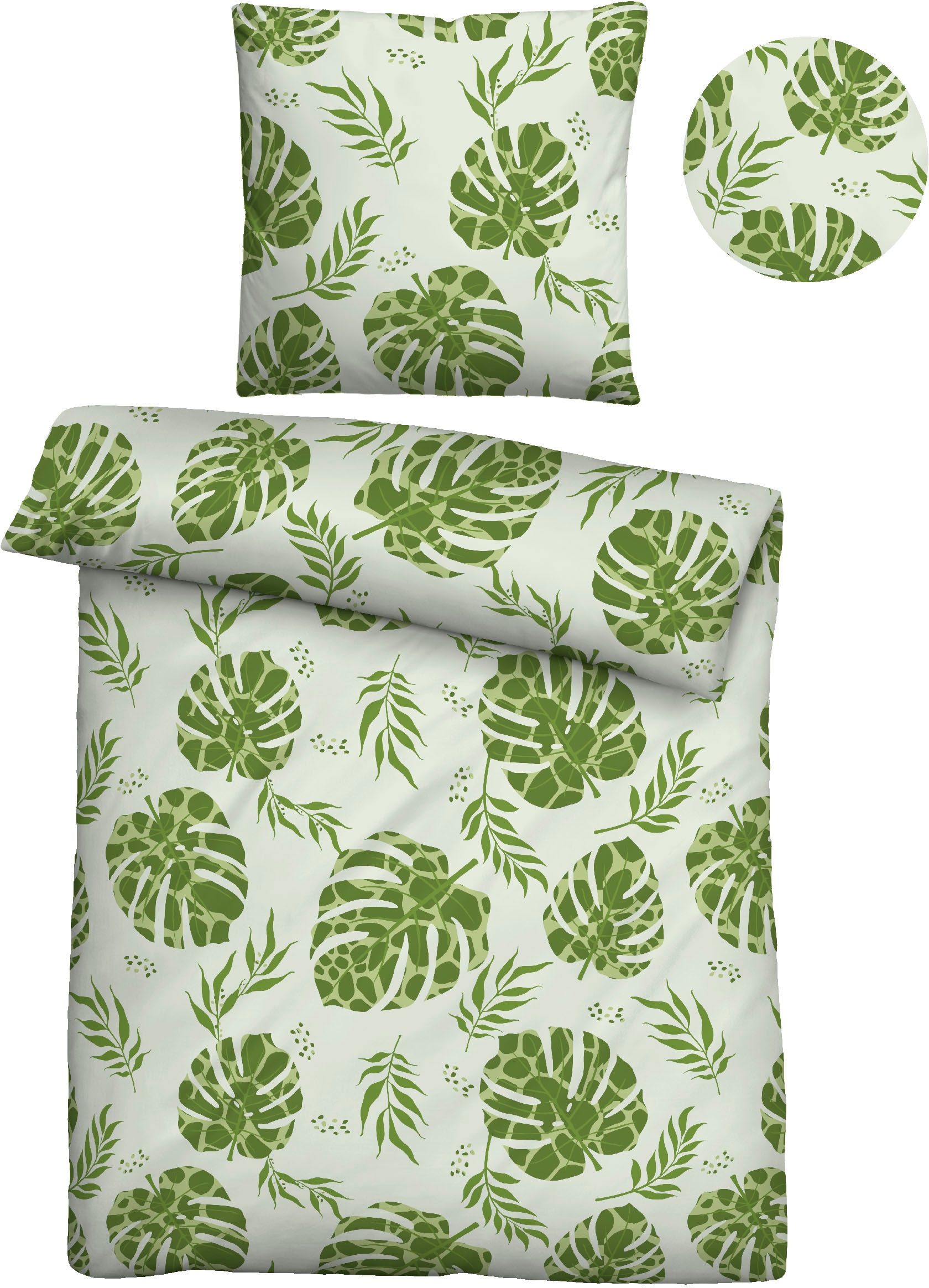 Castell - Markenbettwäsche Bettwäsche "Elisa" 2 Stk. atmungsaktiv + tempera günstig online kaufen