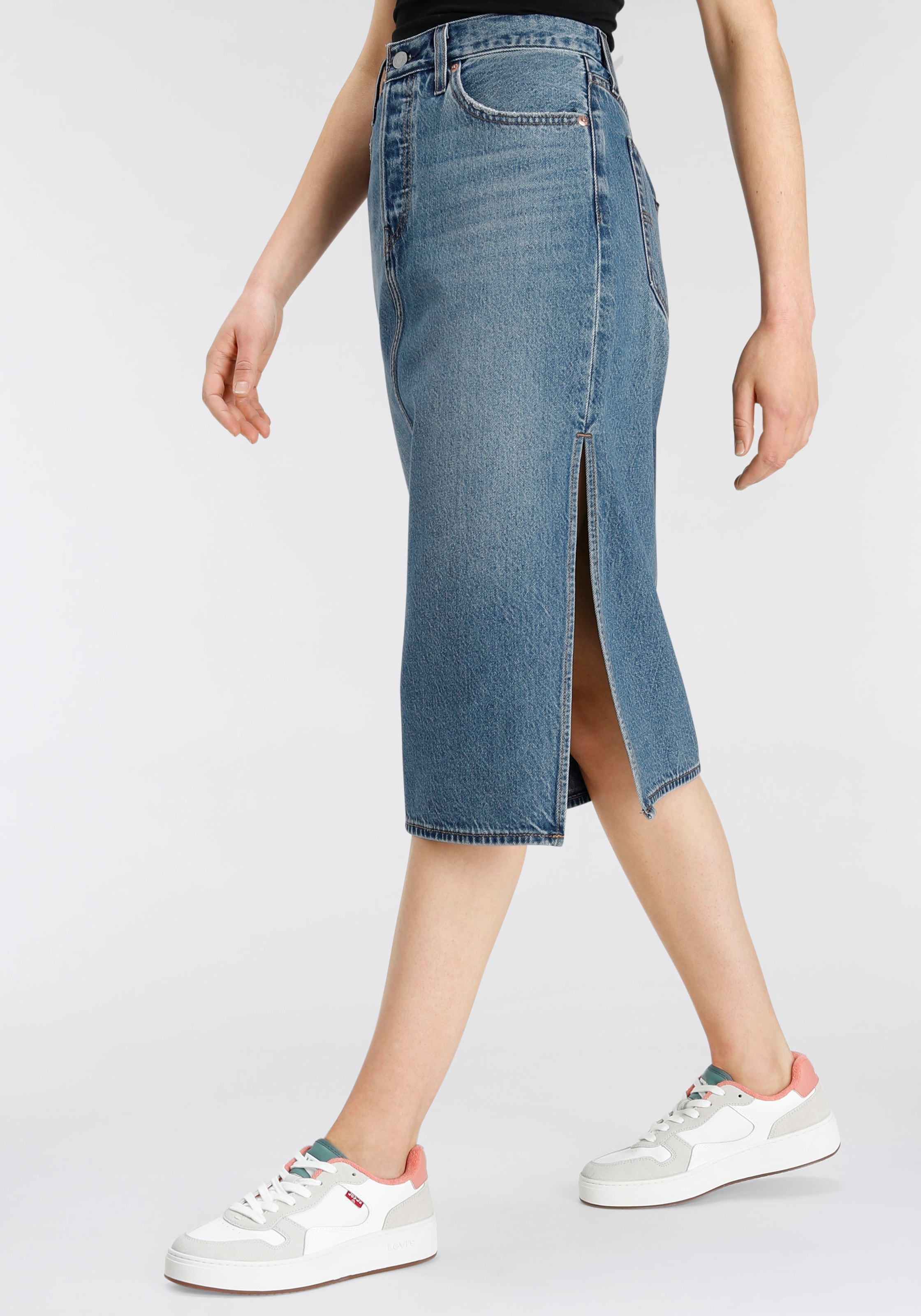 Levi's® Cordrock »Side Slit Skirt«