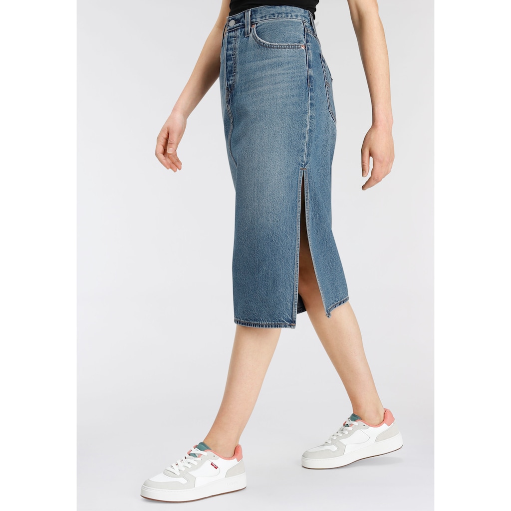 Levi's® Cordrock »Side Slit Skirt«