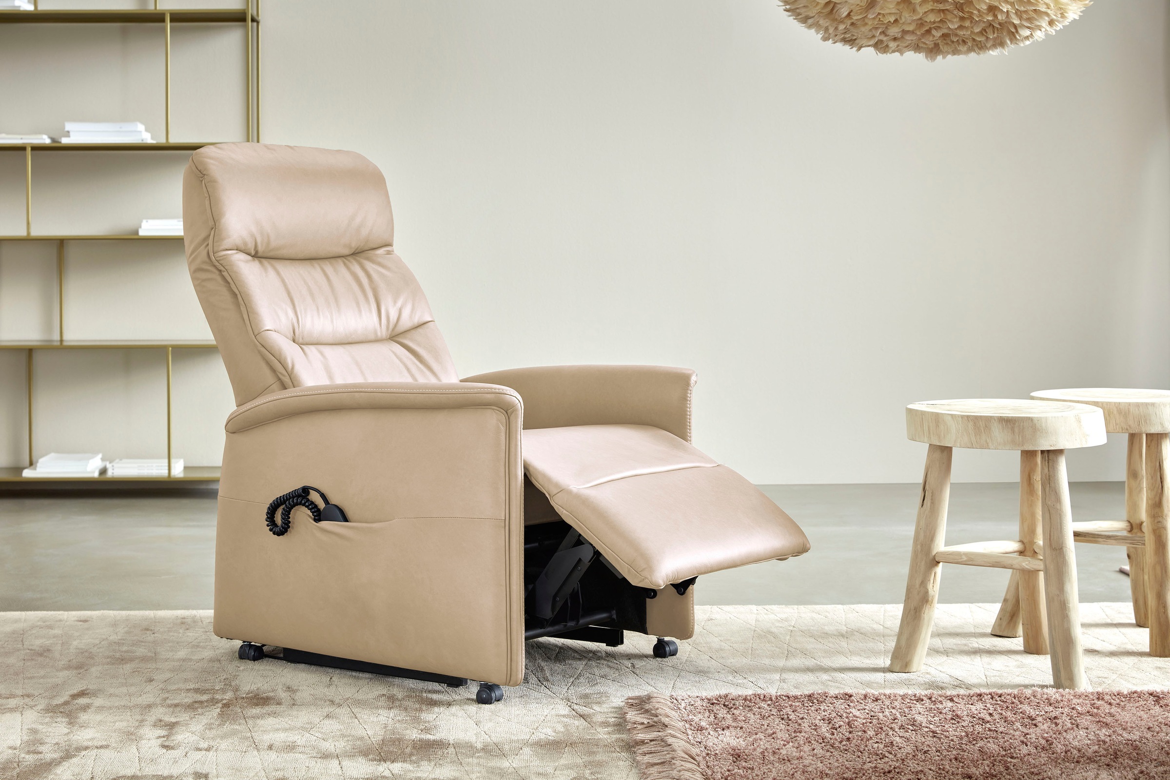 himolla Relaxsessel »himolla 9051«, in 3 Sitzhöhen, manuell oder elektrisch  verstellbar, Aufstehhilfe bestellen | BAUR | Sessel
